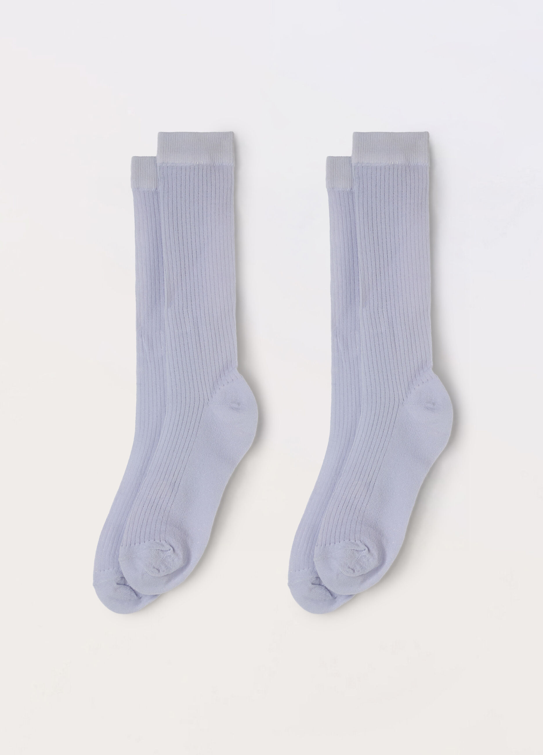 Calze lunghe con filo lurex donna_0