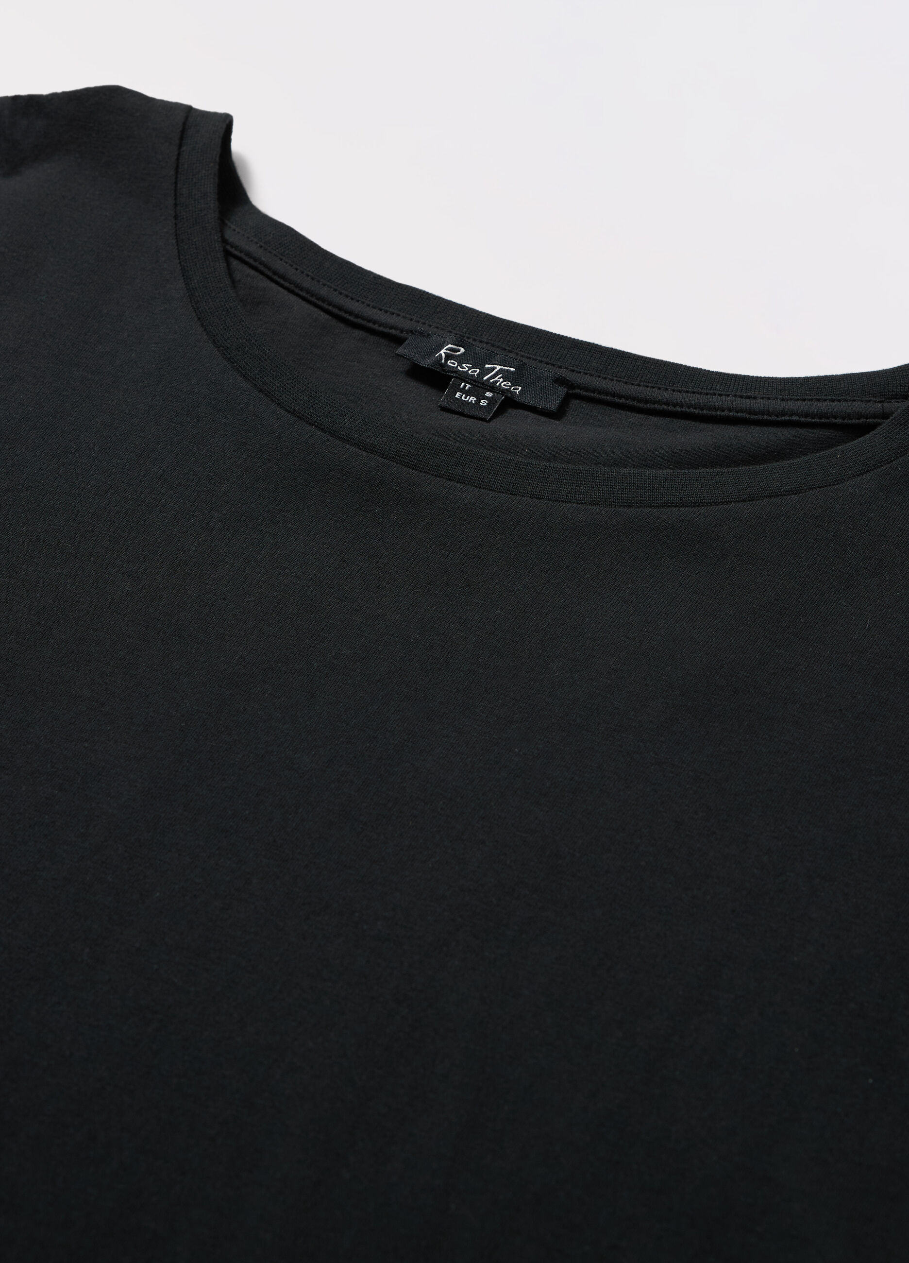 T-shirt in jersey di puro cotone donna_1