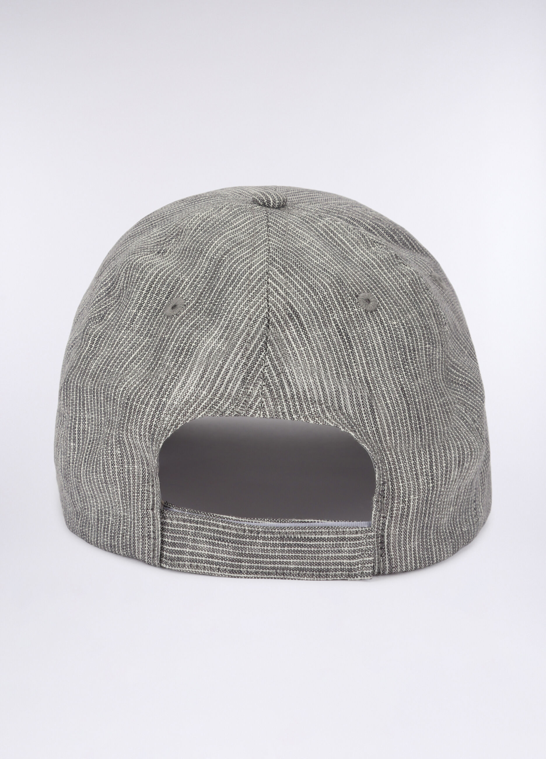 Cappello da baseball a righine uomo_1