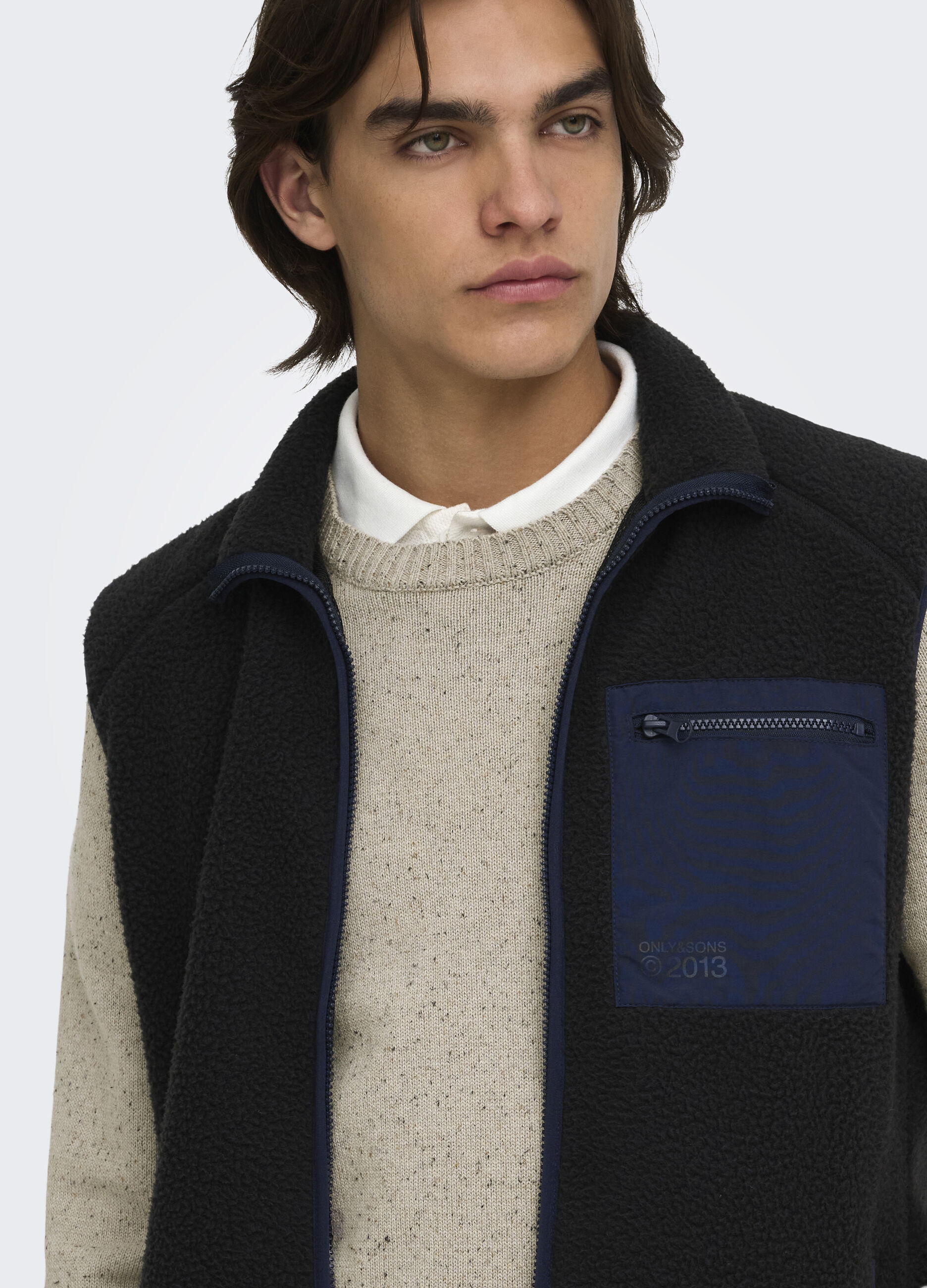 Maglione maglia rasata moulin&eacute; uomo_4