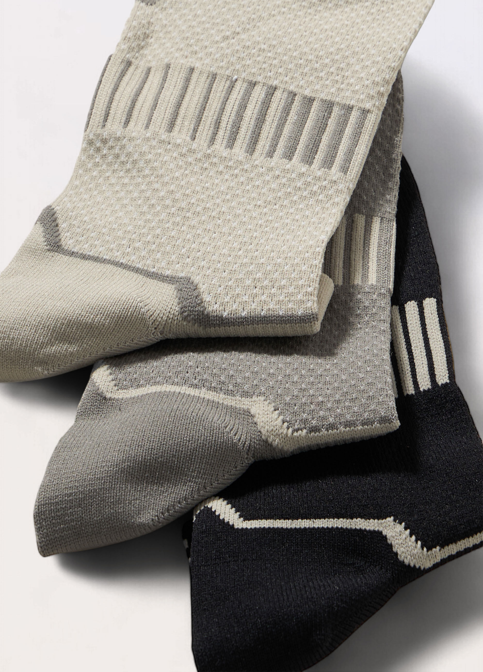 3 pack calzini sportivi in tessuto tecnico uomo