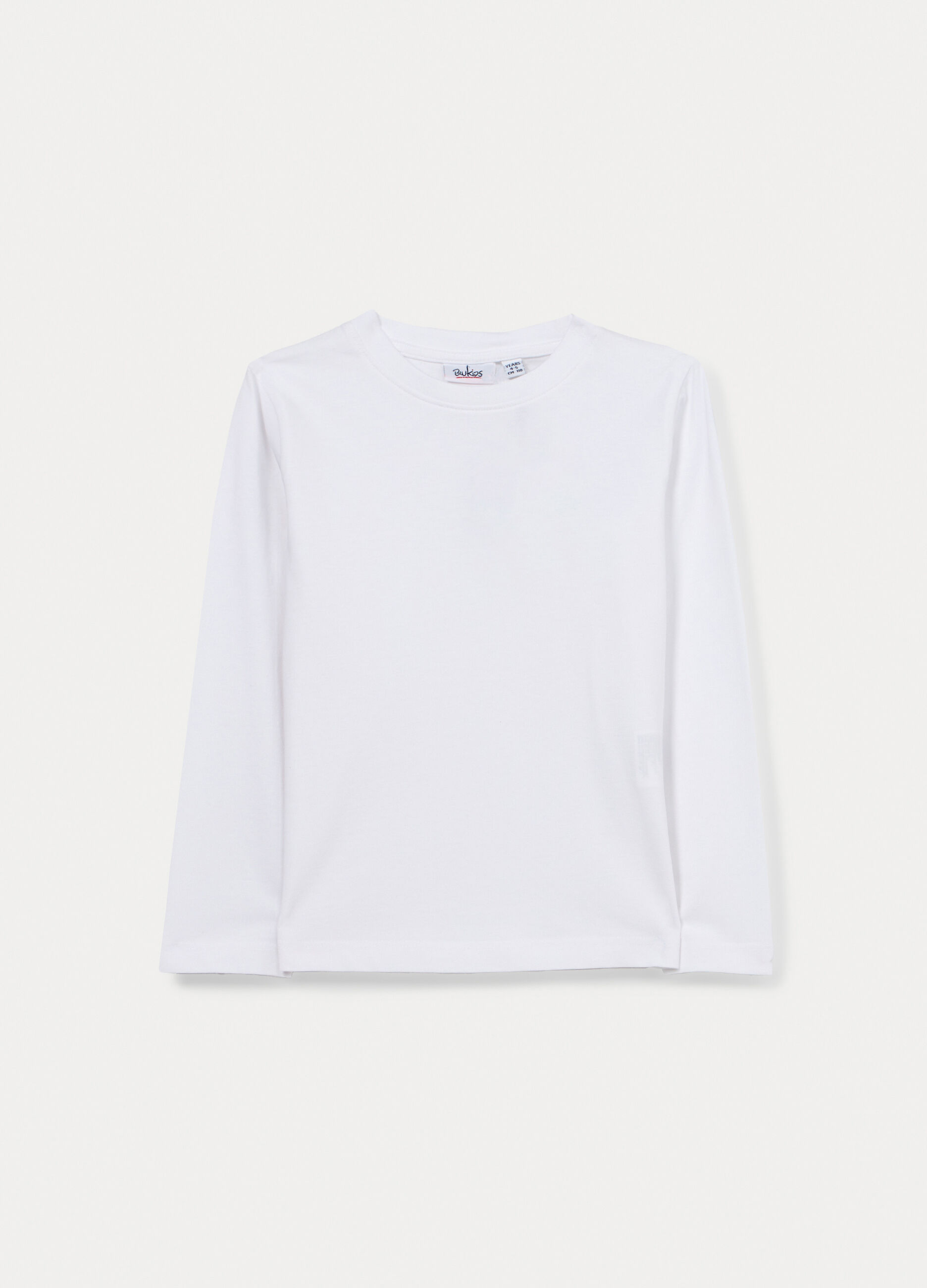 T-shirt girocollo in jersey bambina_0