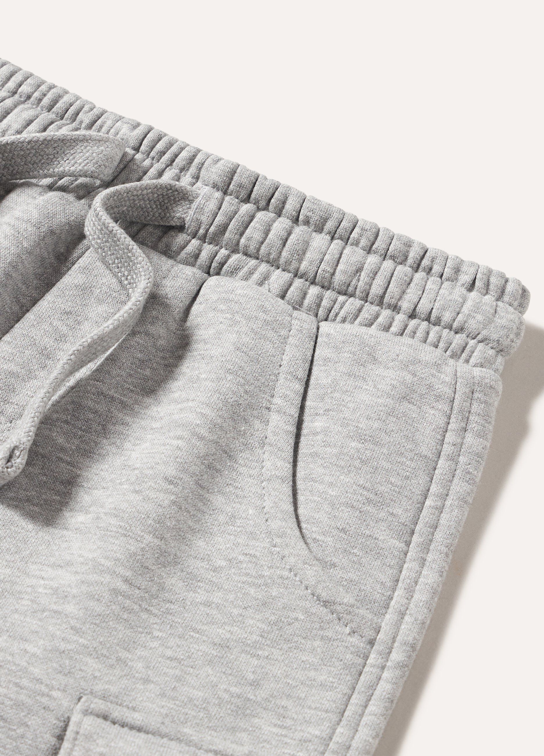 Jogger cargo in misto cotone neonato_1