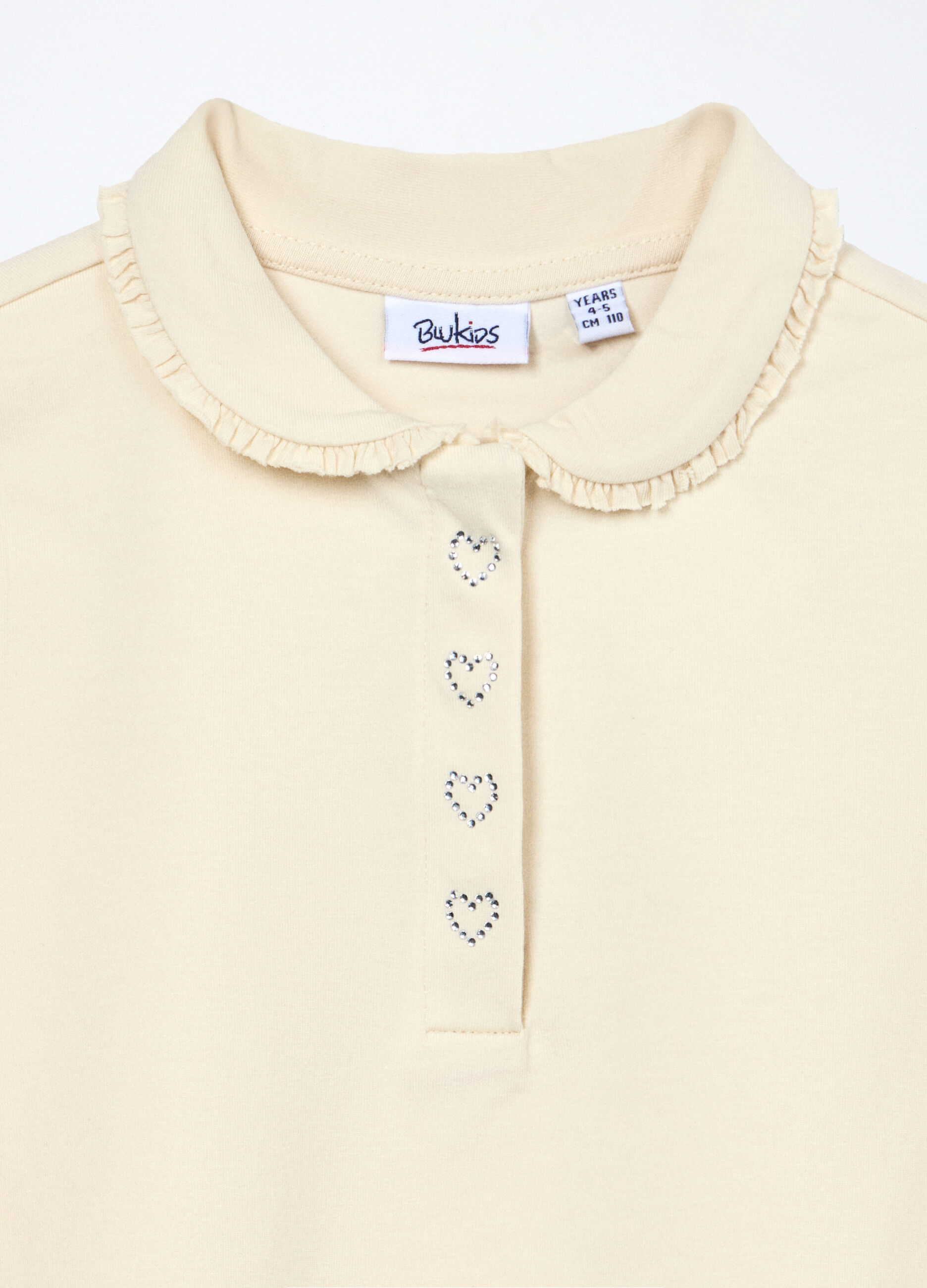 Polo in jersey di cotone stretch bambina_2