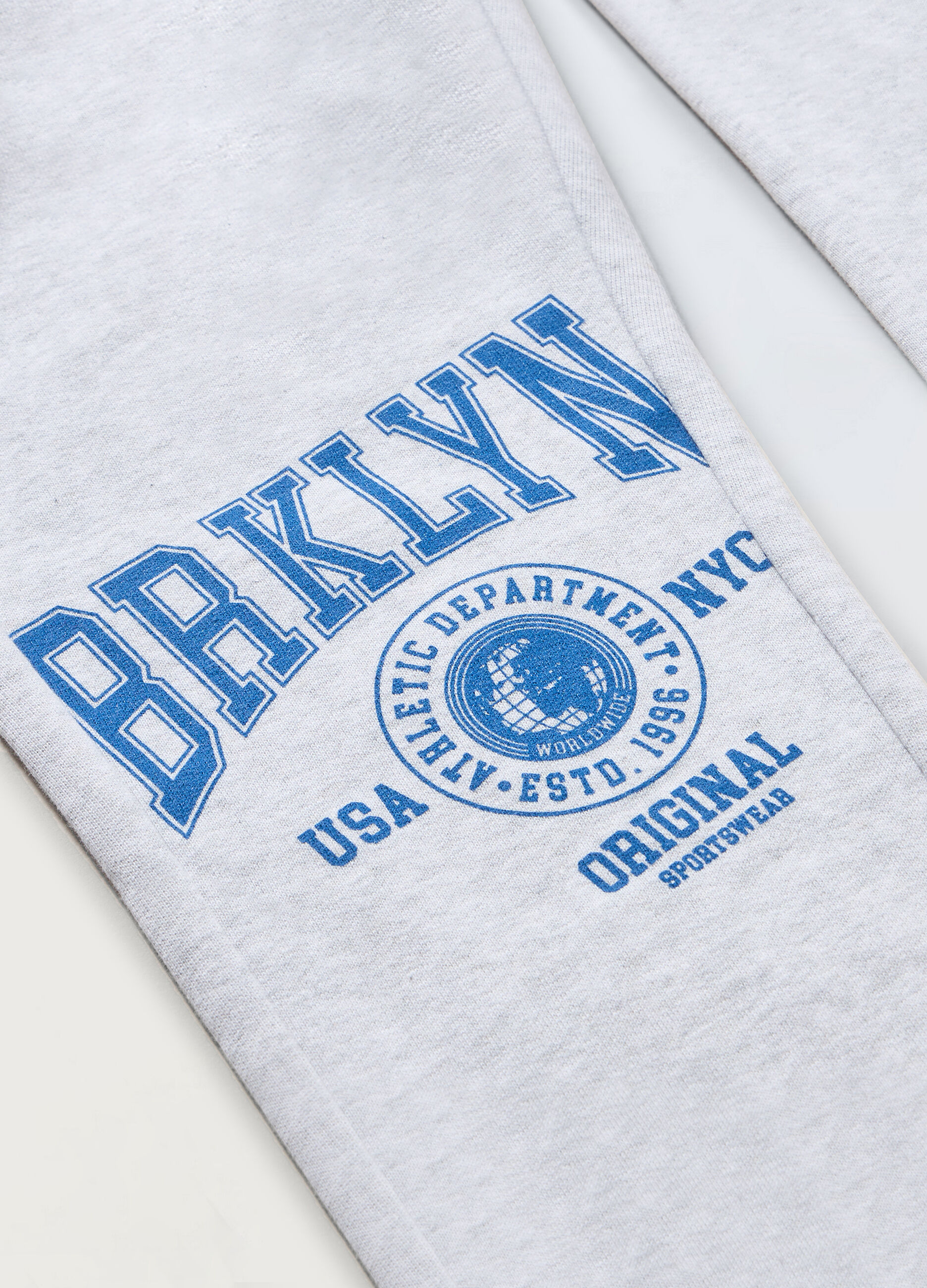 Jogger in cotone fleece ragazzo_1