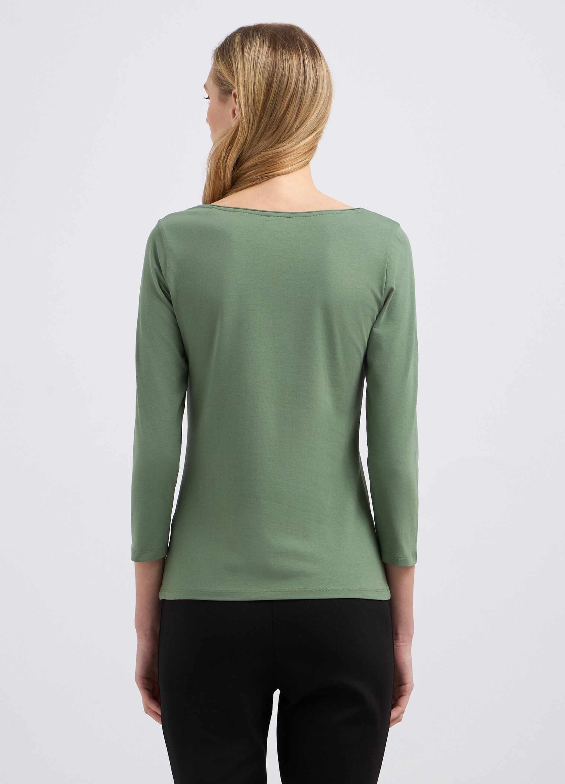 T-shirt in cotone stretch donna_1