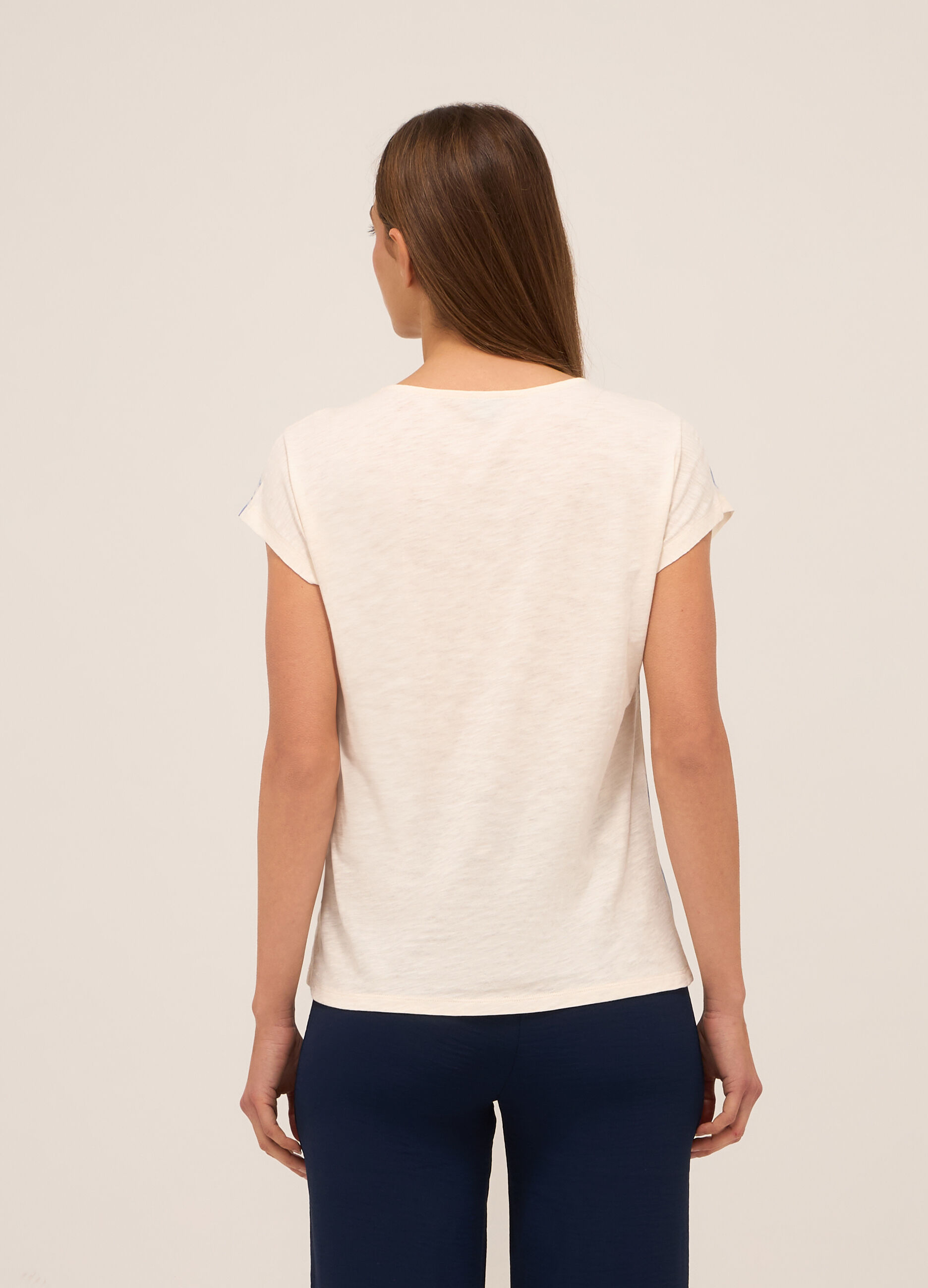 T-shirt con stampa donna_1