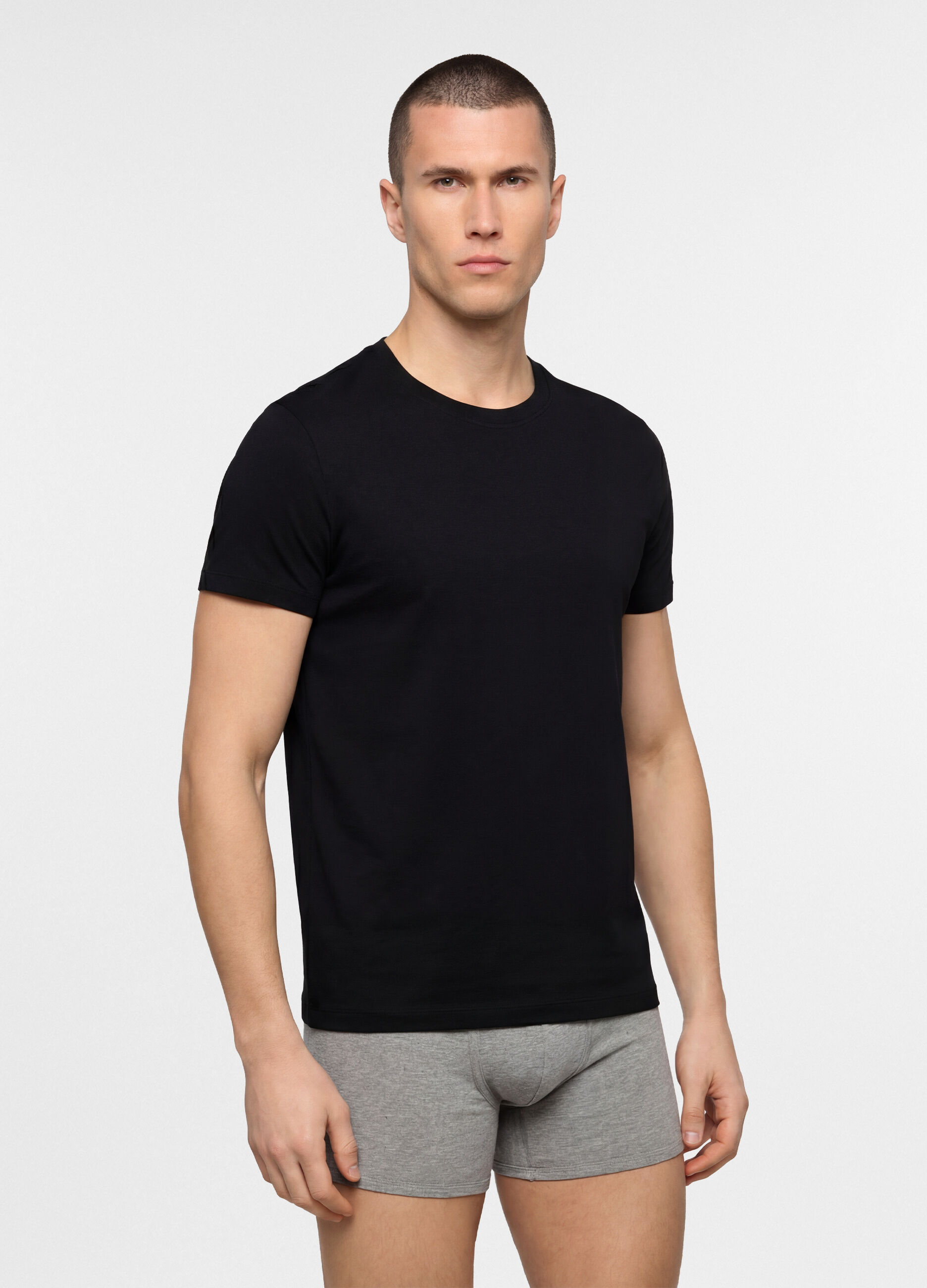 Maglietta intima in cotone uomo_0