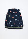 Felpa con cappuccio in french terry di puro cotone neonato_0