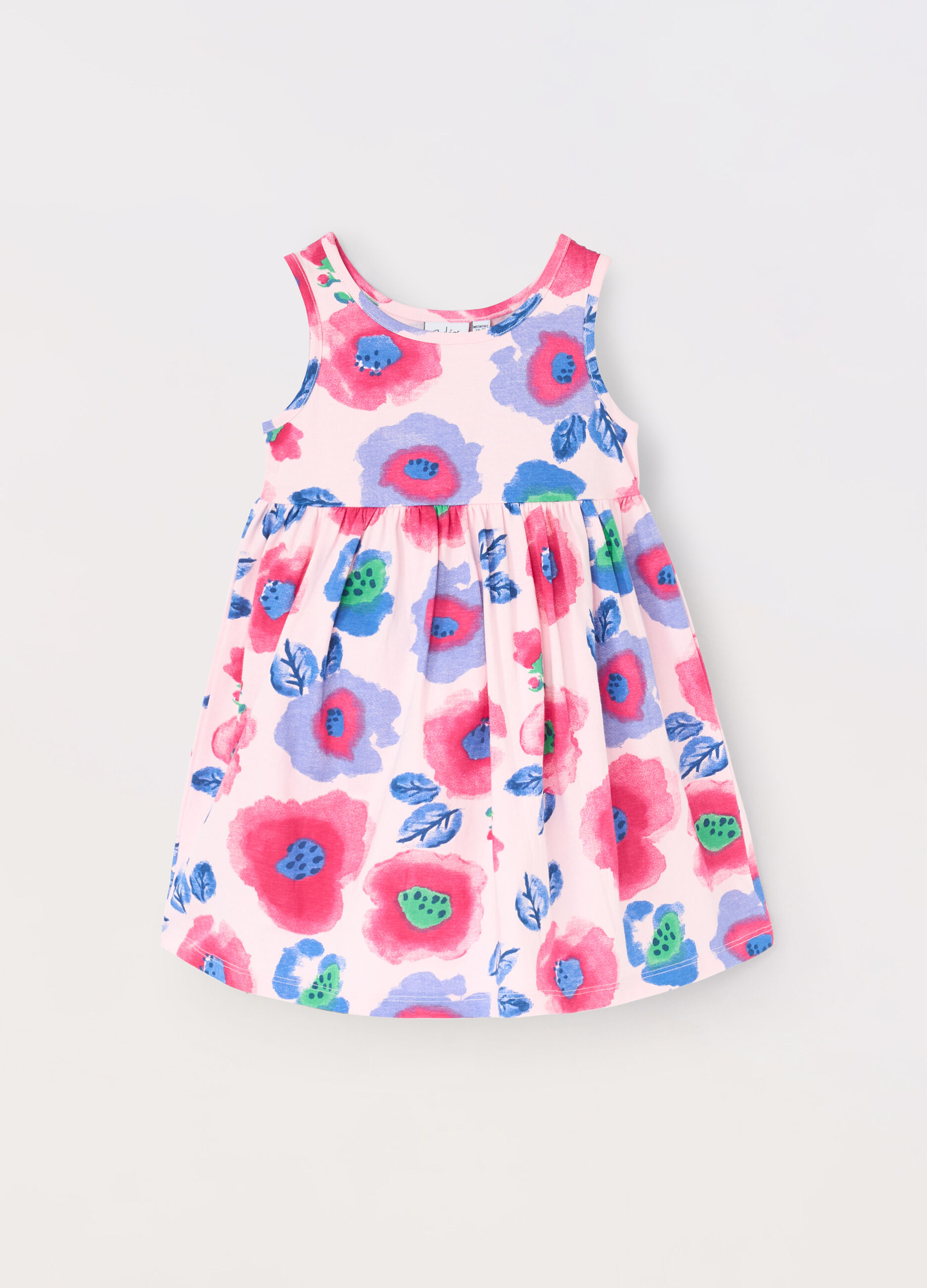 Vestito in jersey di puro cotone neonata_0
