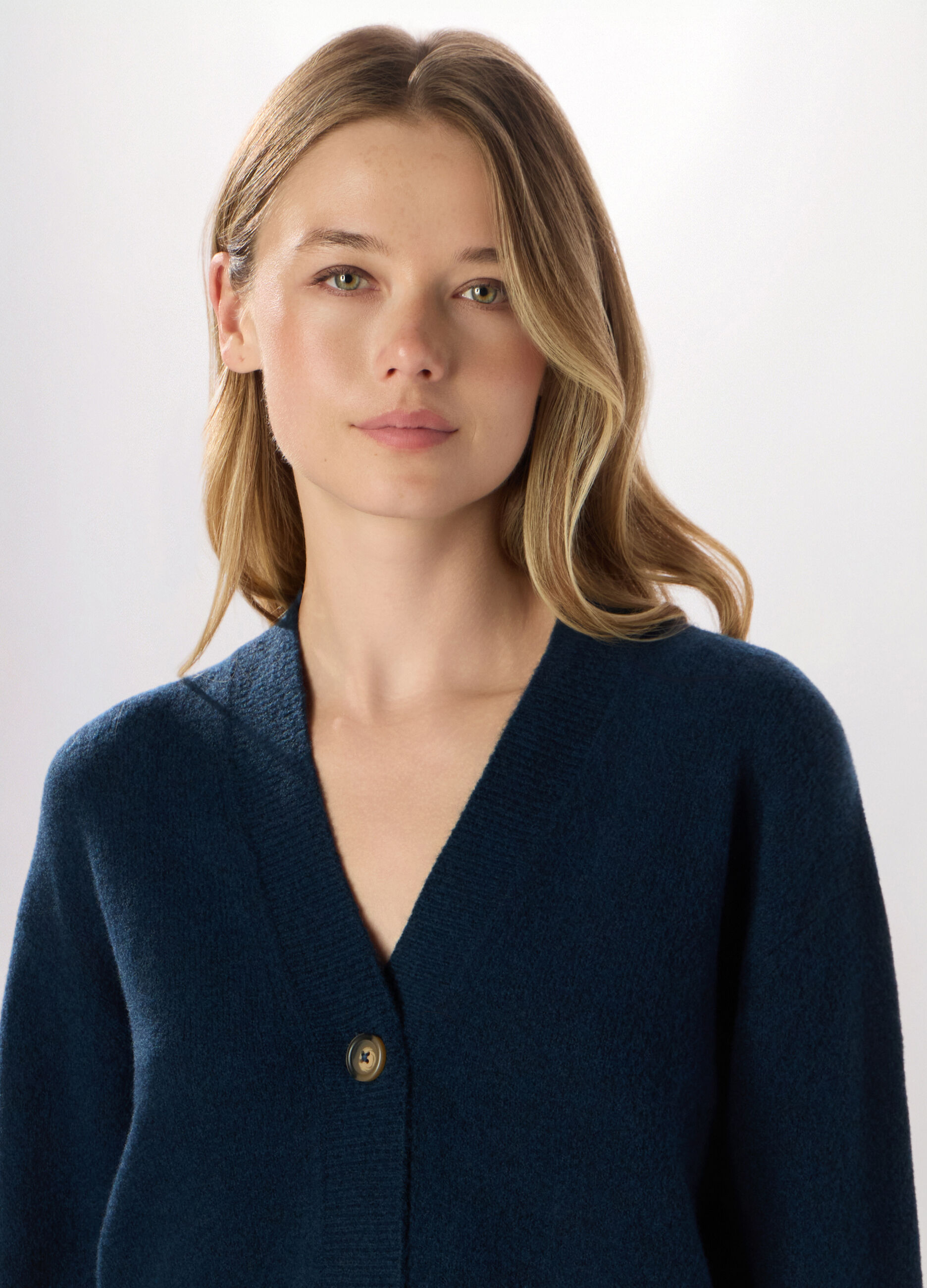 Cardigan misto lana donna_2