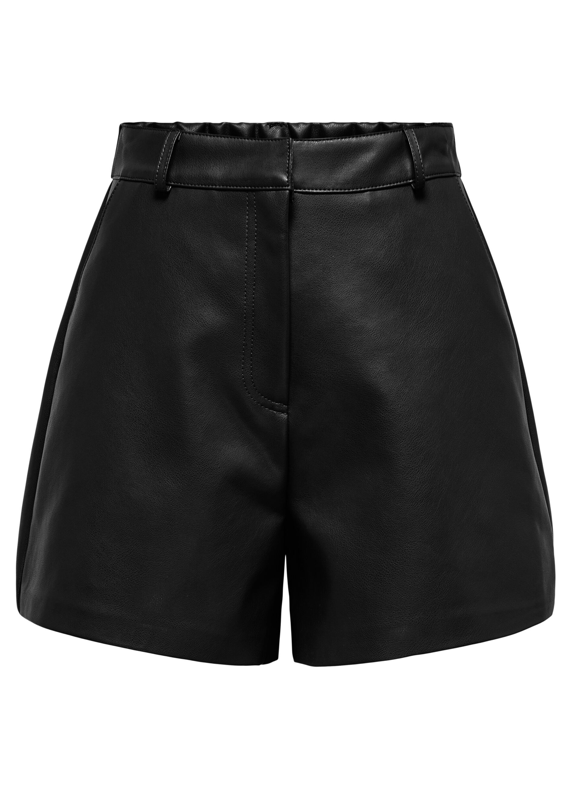 Shorts in eco pelle donna_2