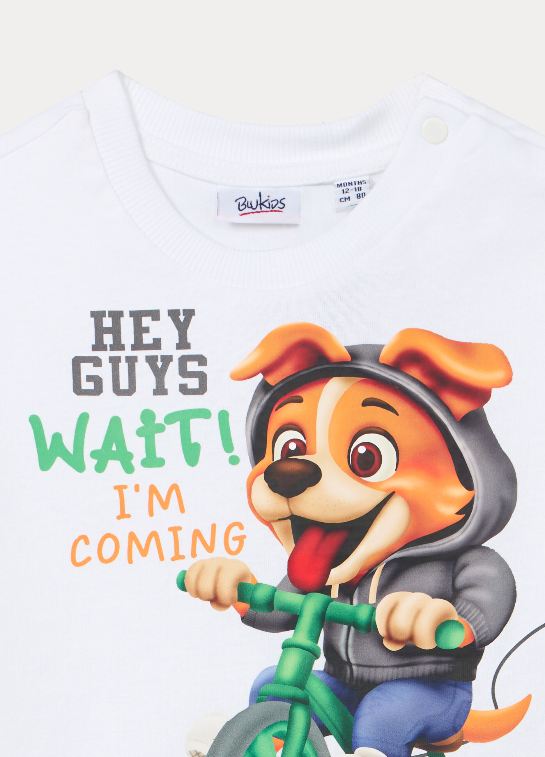 T-shirt in jersey di puro cotone bimbo_2