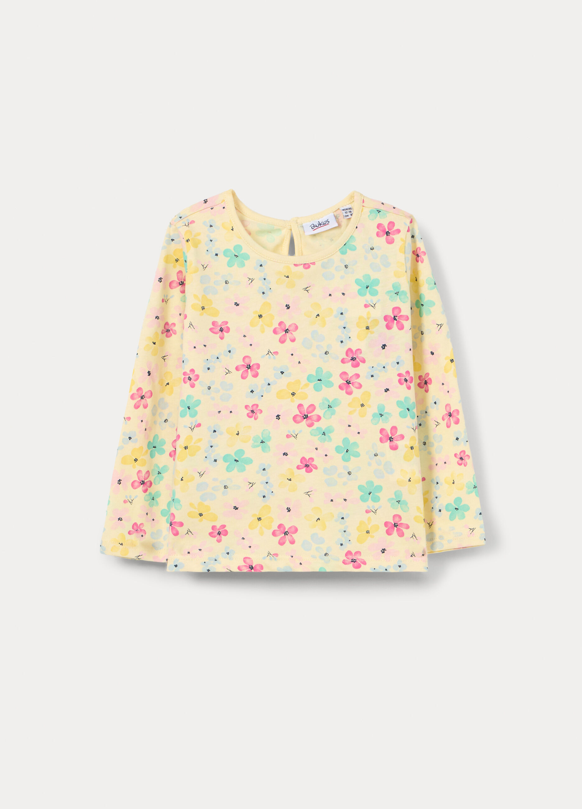 T-shirt in jersey di puro cotone bimba_0