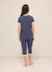 Set pigiama corto in puro cotone donna_1
