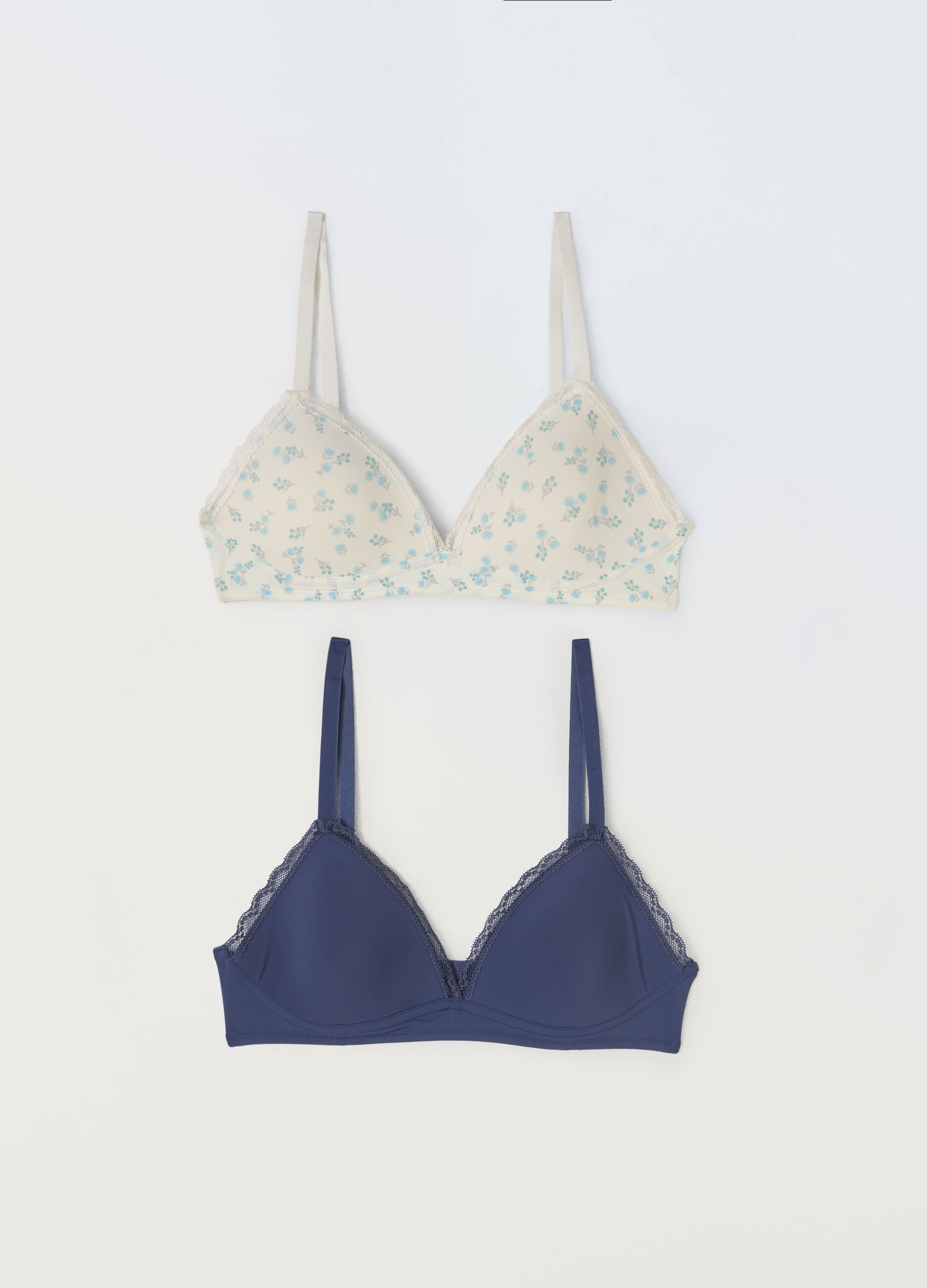 Pack 2 reggiseni a triangolo in microfibra donna_0