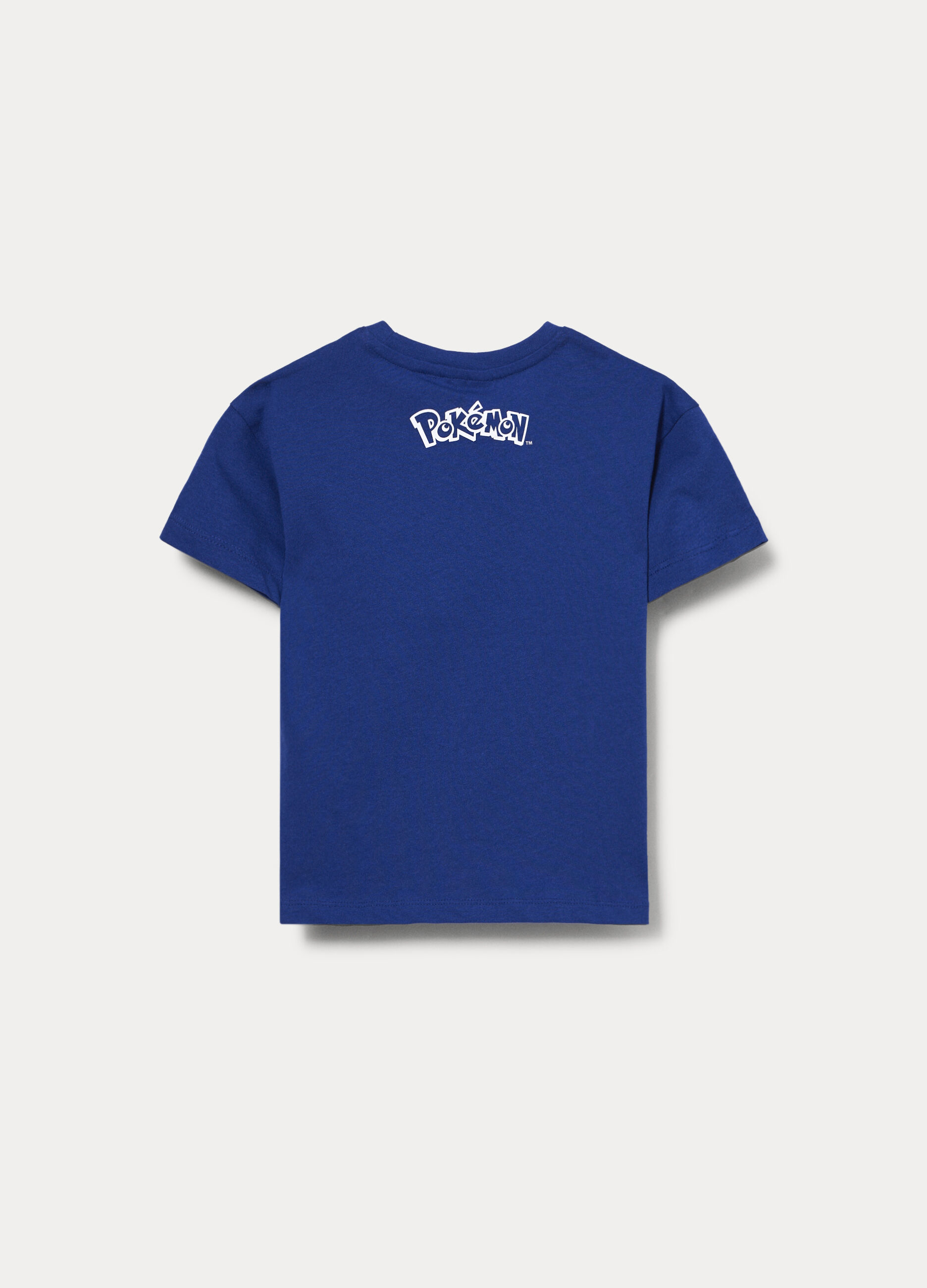 T-shirt girocollo Pok&eacute;mon in jersey di puro cotone bambino_1