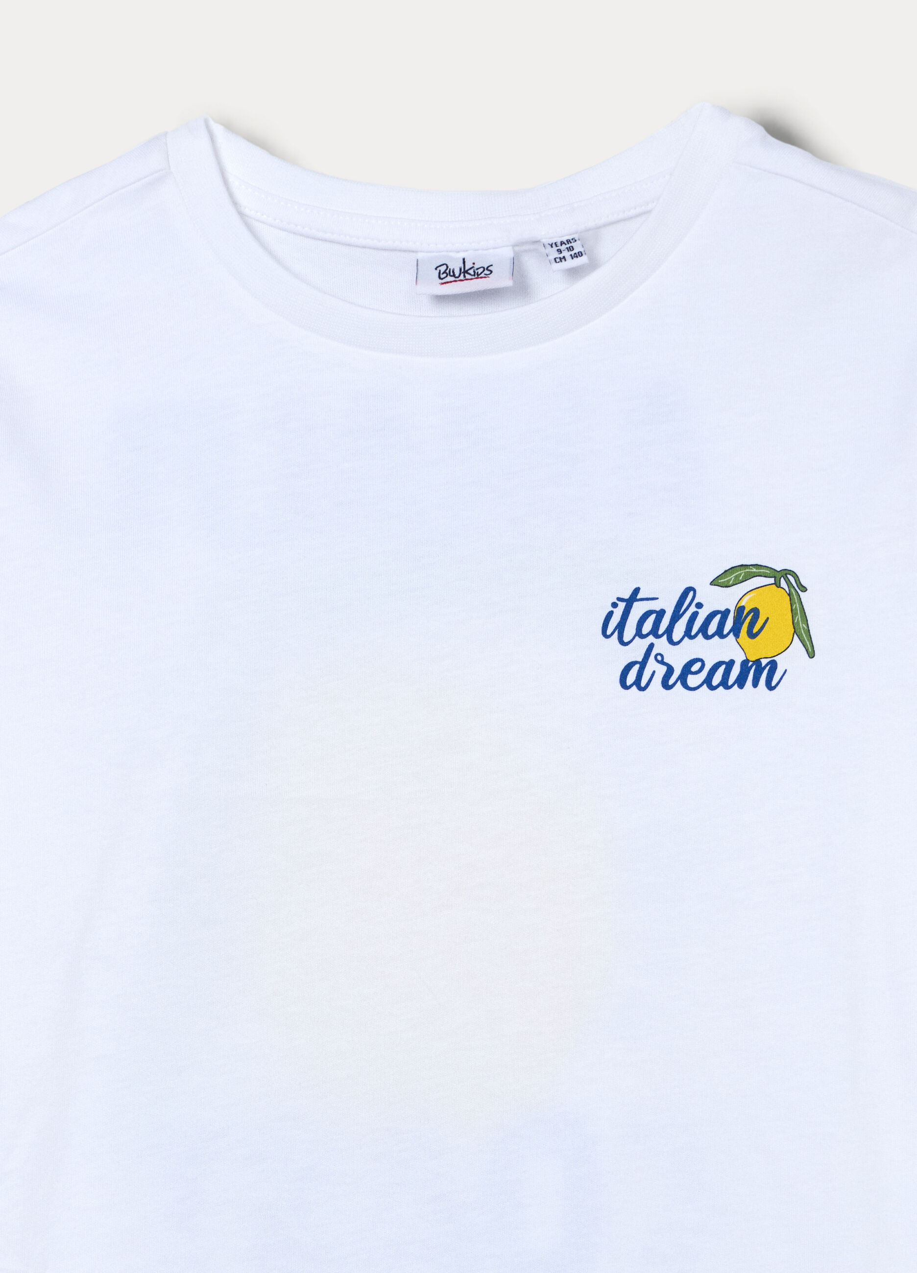 T-shirt in jersey di cotone stretch ragazza_2