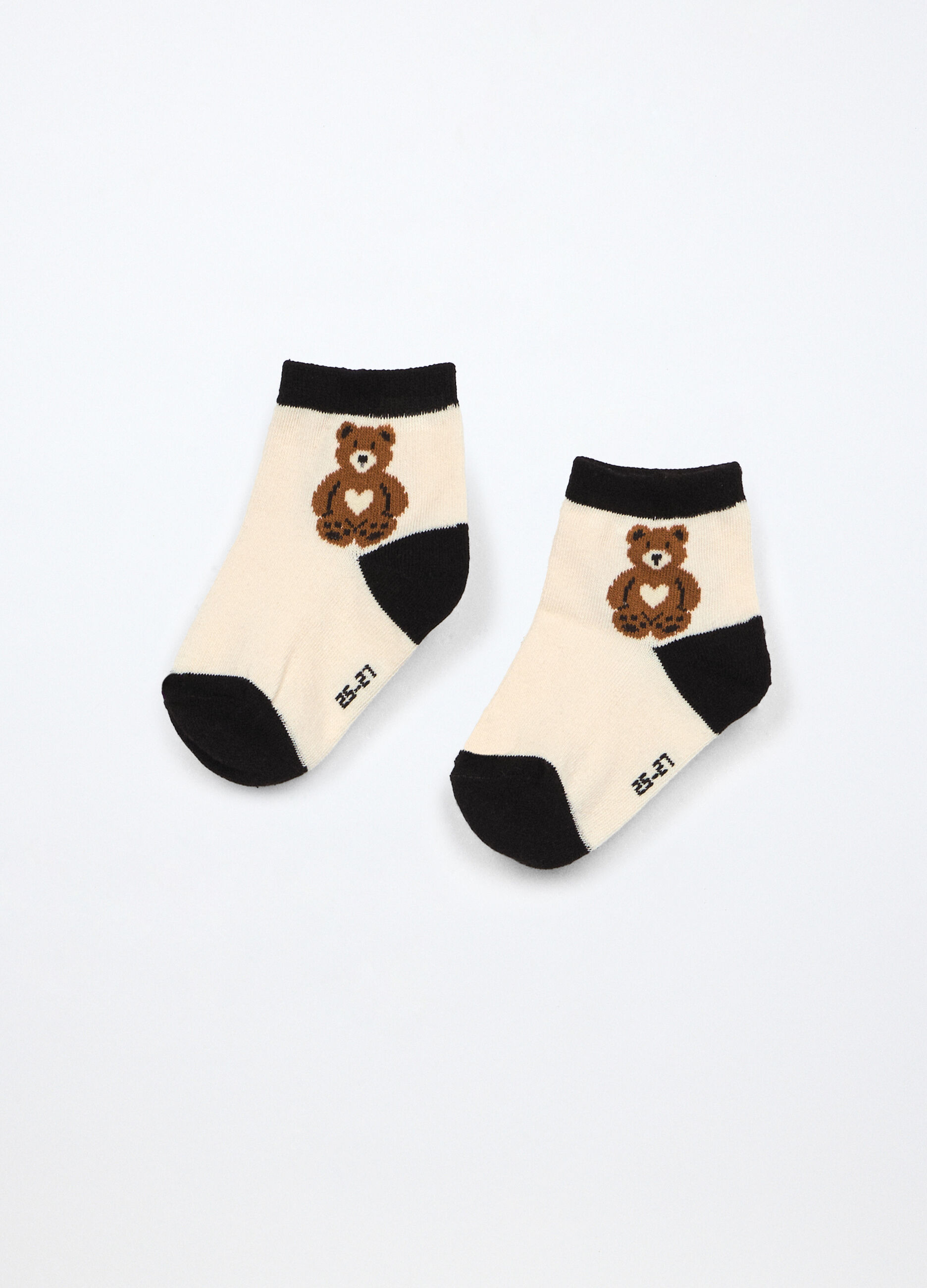 Calzino tennis in misto cotone bambina_1