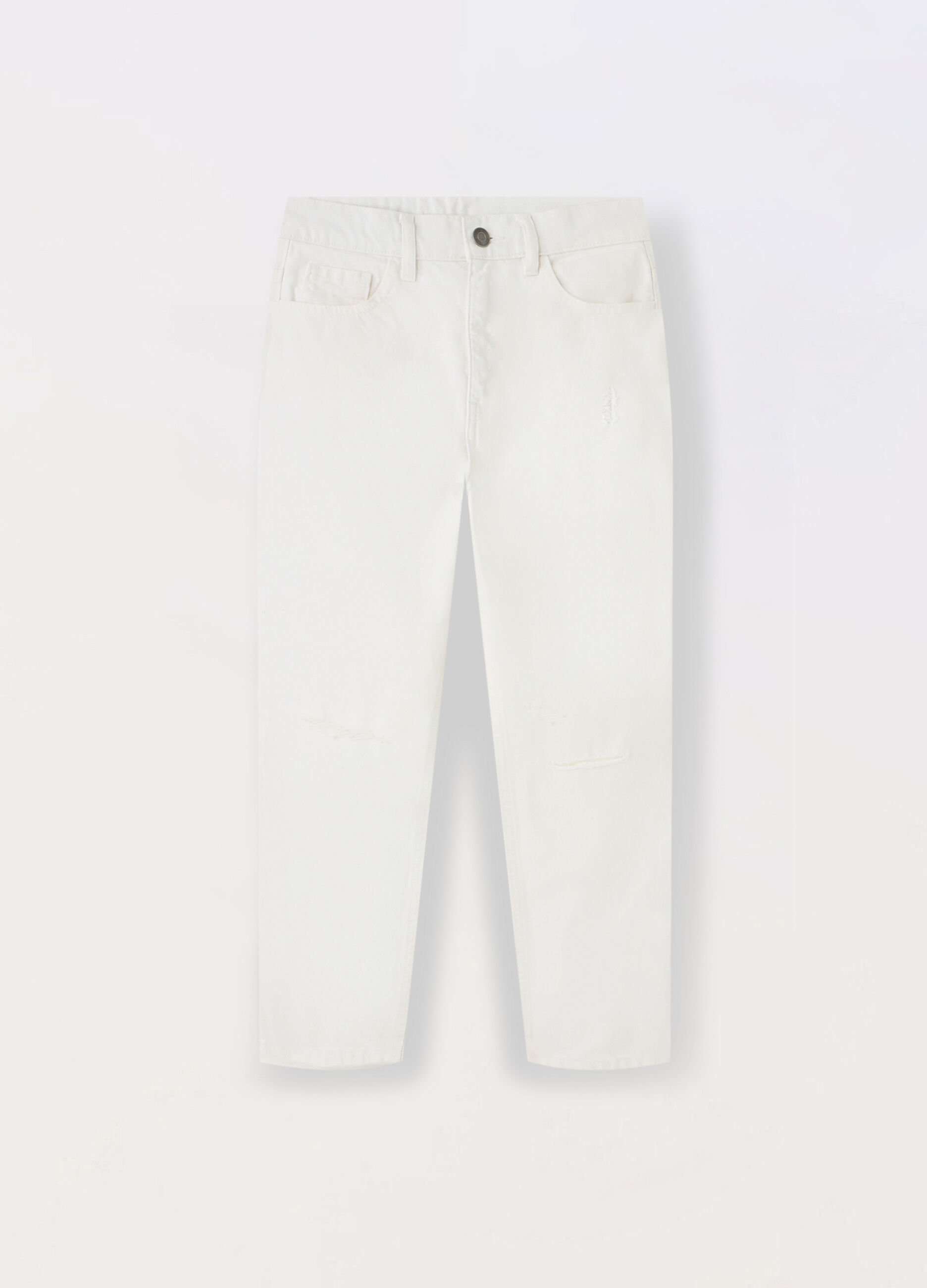 Pantalone in puro cotone ragazzo_0