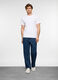 Jeans loose fit in denim di cotone uomo_0