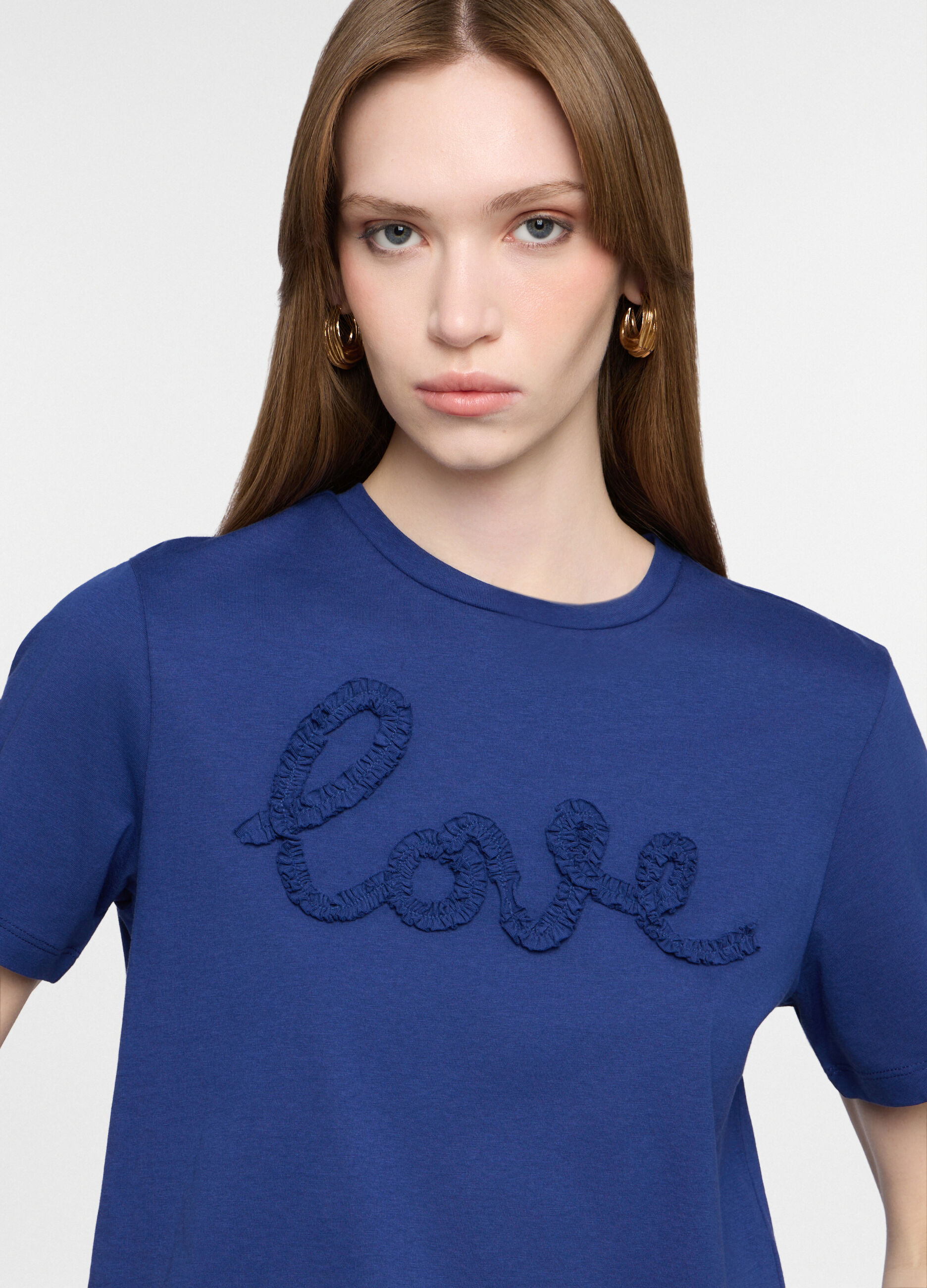 T-shirt girocollo donna_2