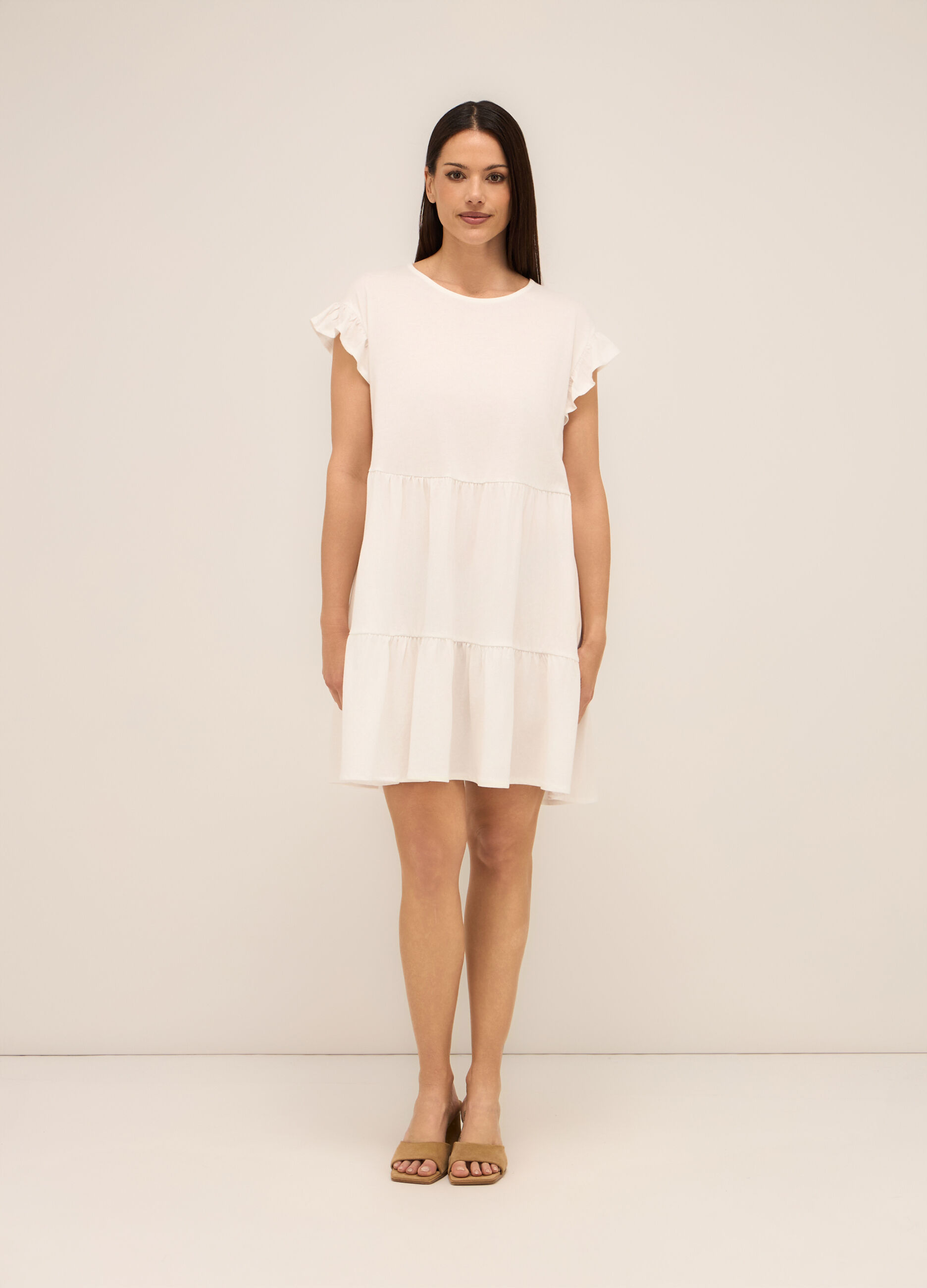 Abito in jersey di puro cotone donna_0