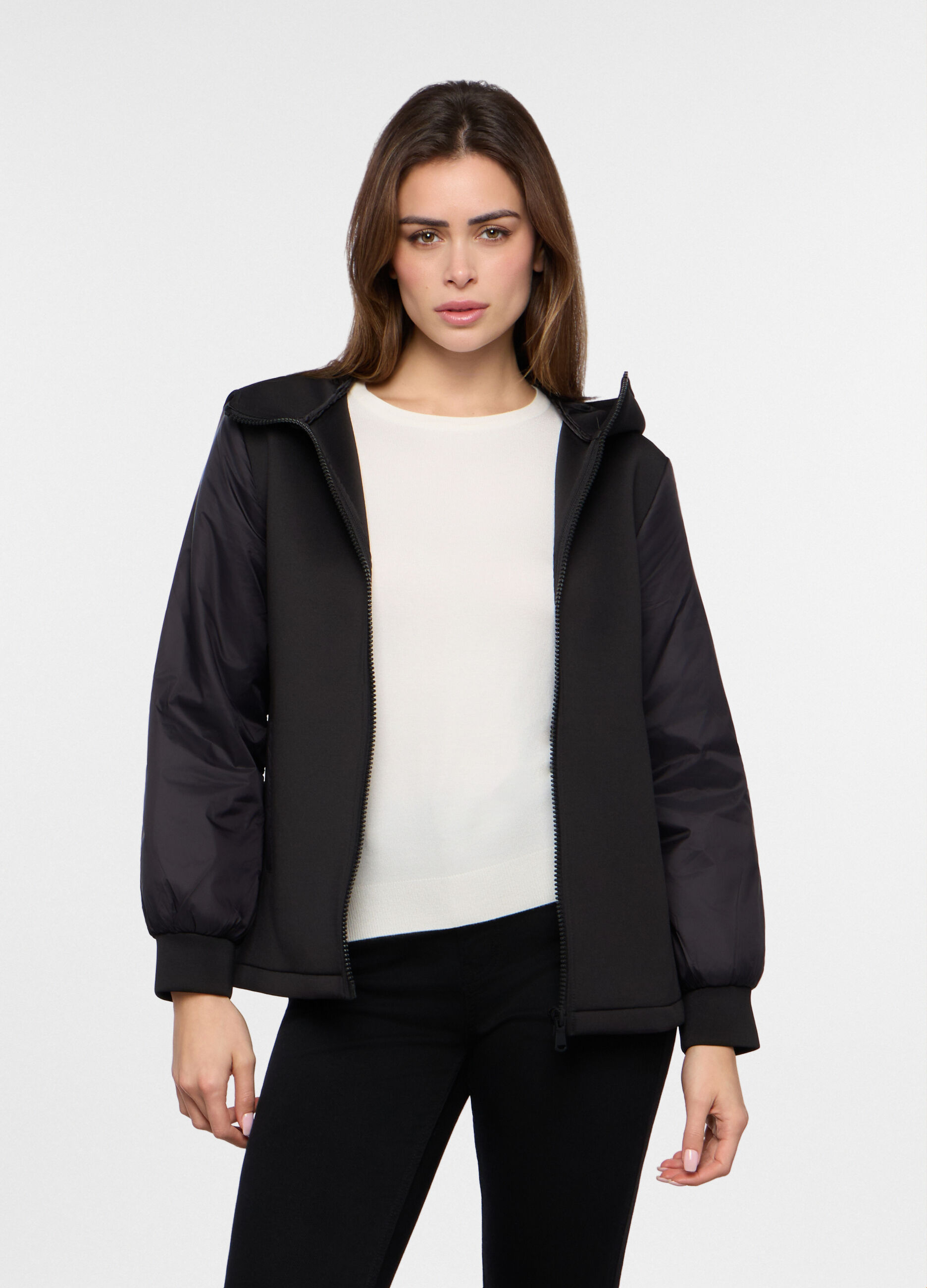 Giacca in neoprene donna_0