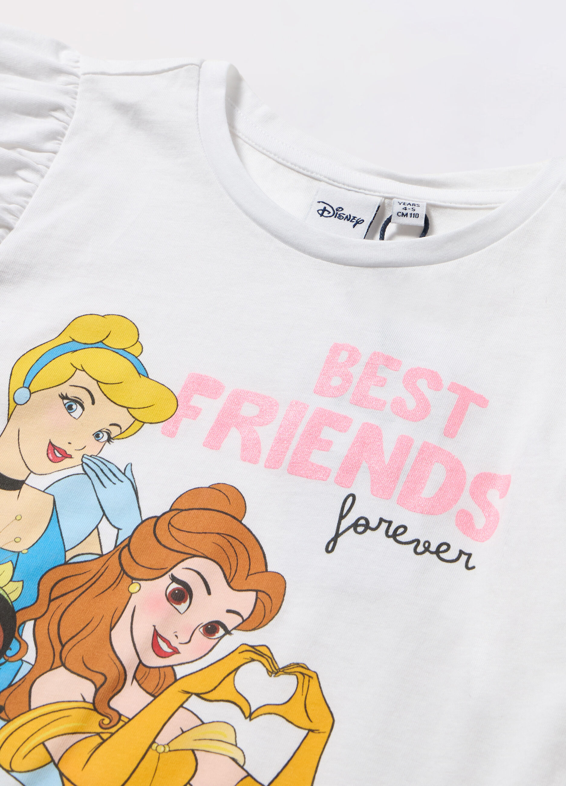 T-shirt in jersey di puro cotone bambina_1