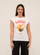 T-shirt in jersey di puro cotone donna_0