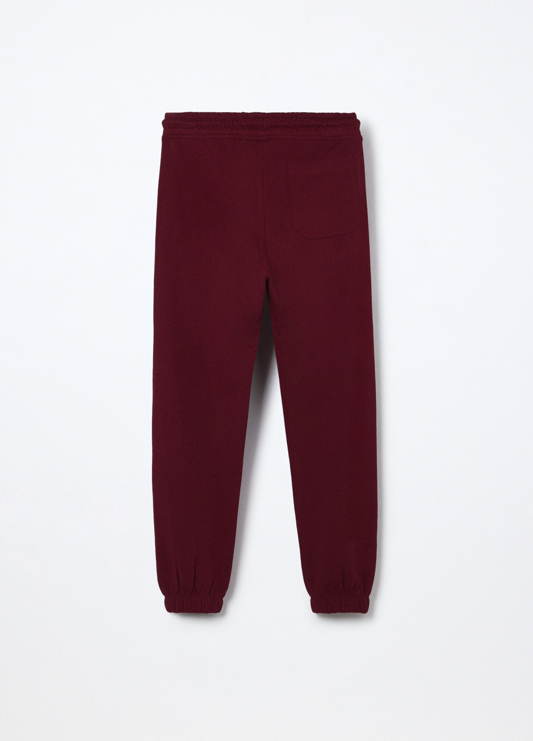 Jogger in french terry di puro cotone ragazzo_1
