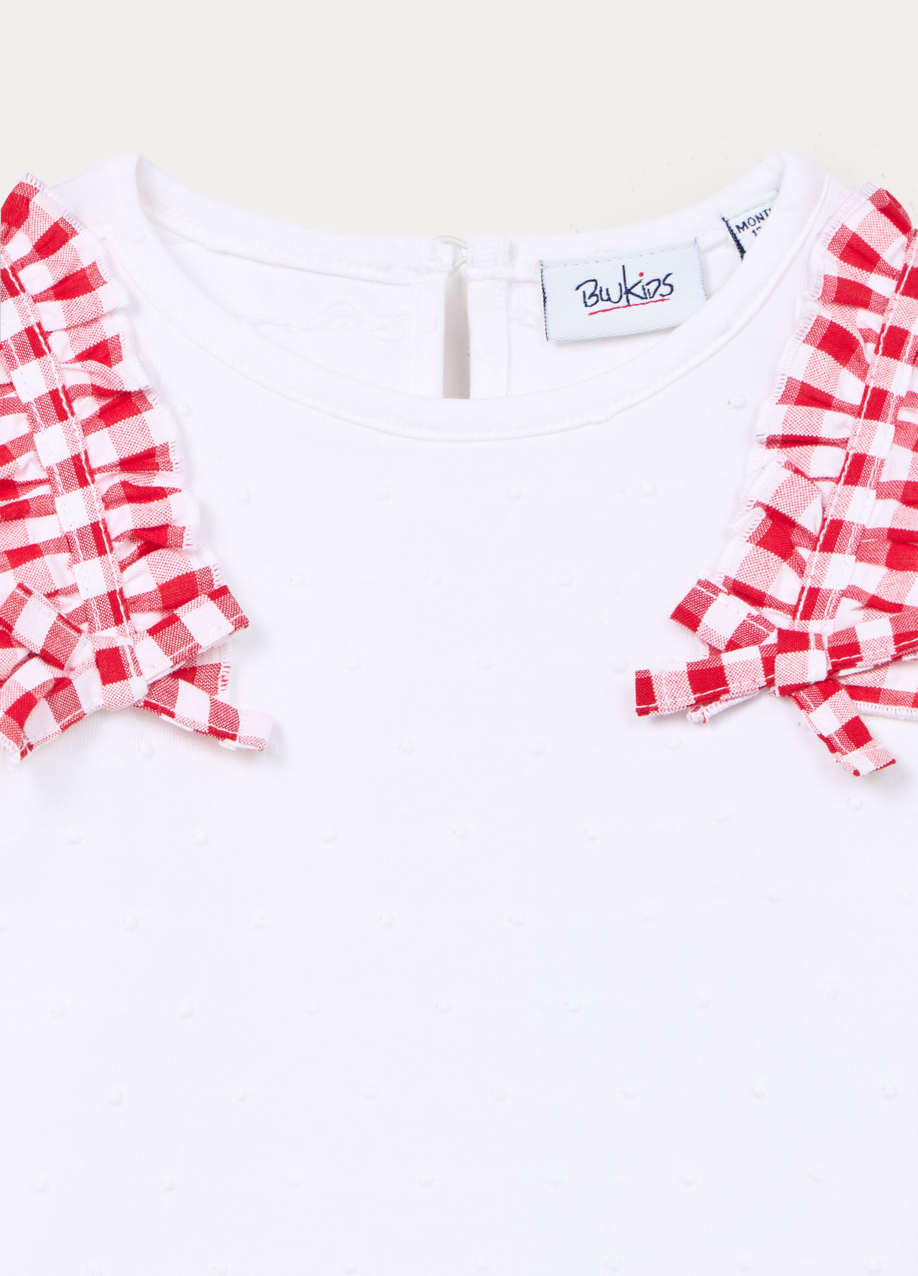 T-shirt in jersey di cotone stretch bimba_2