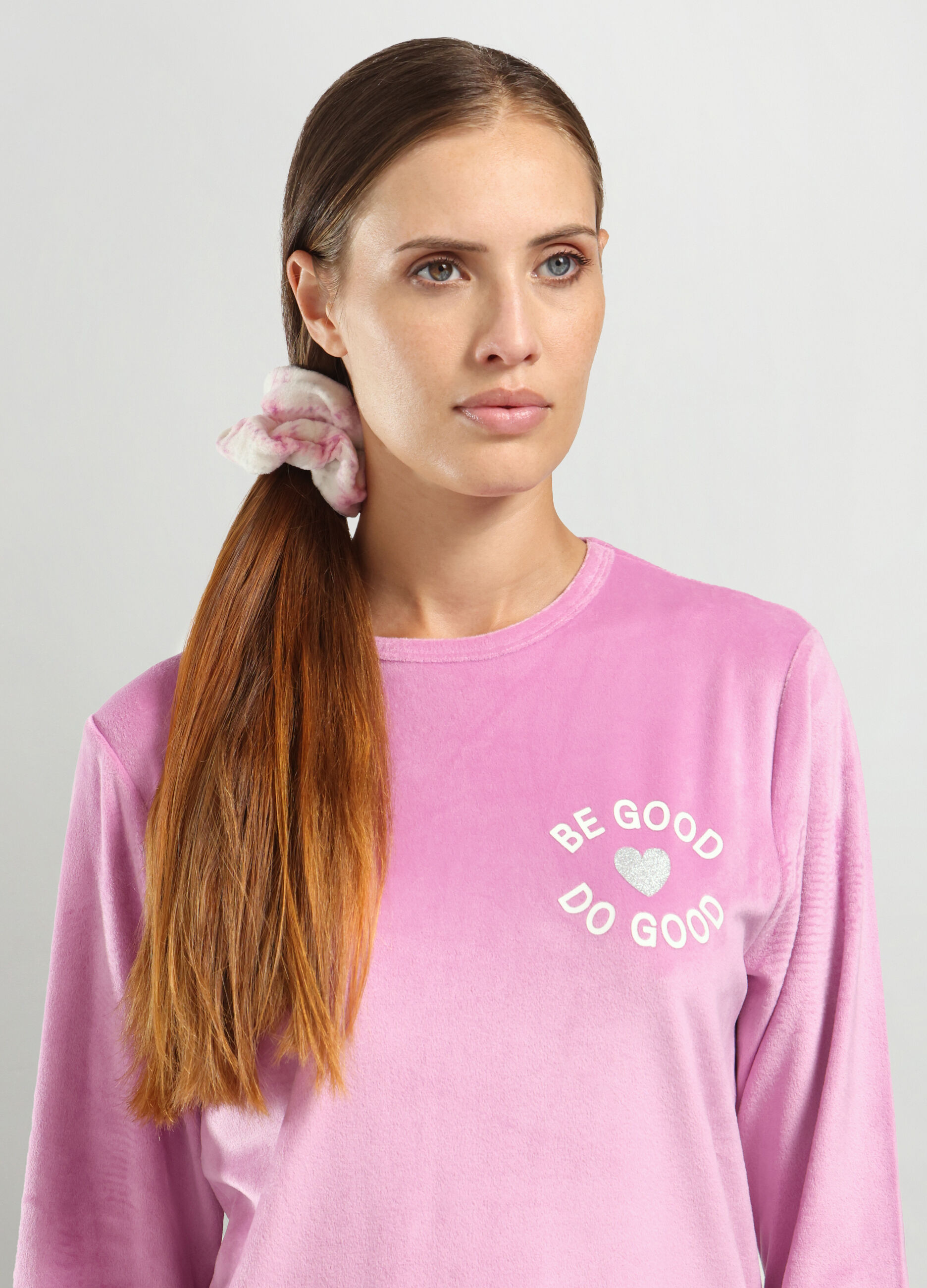 Set pigiama velour donna_2