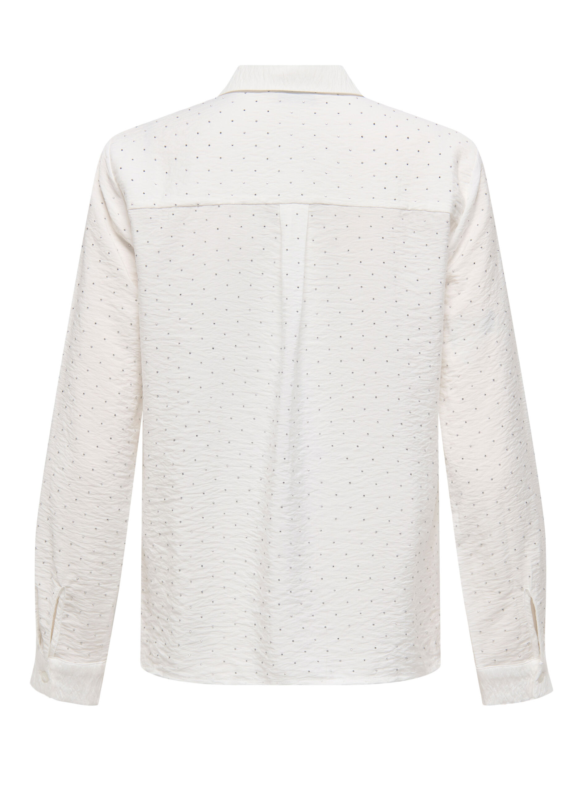 Camicia con strass donna_1