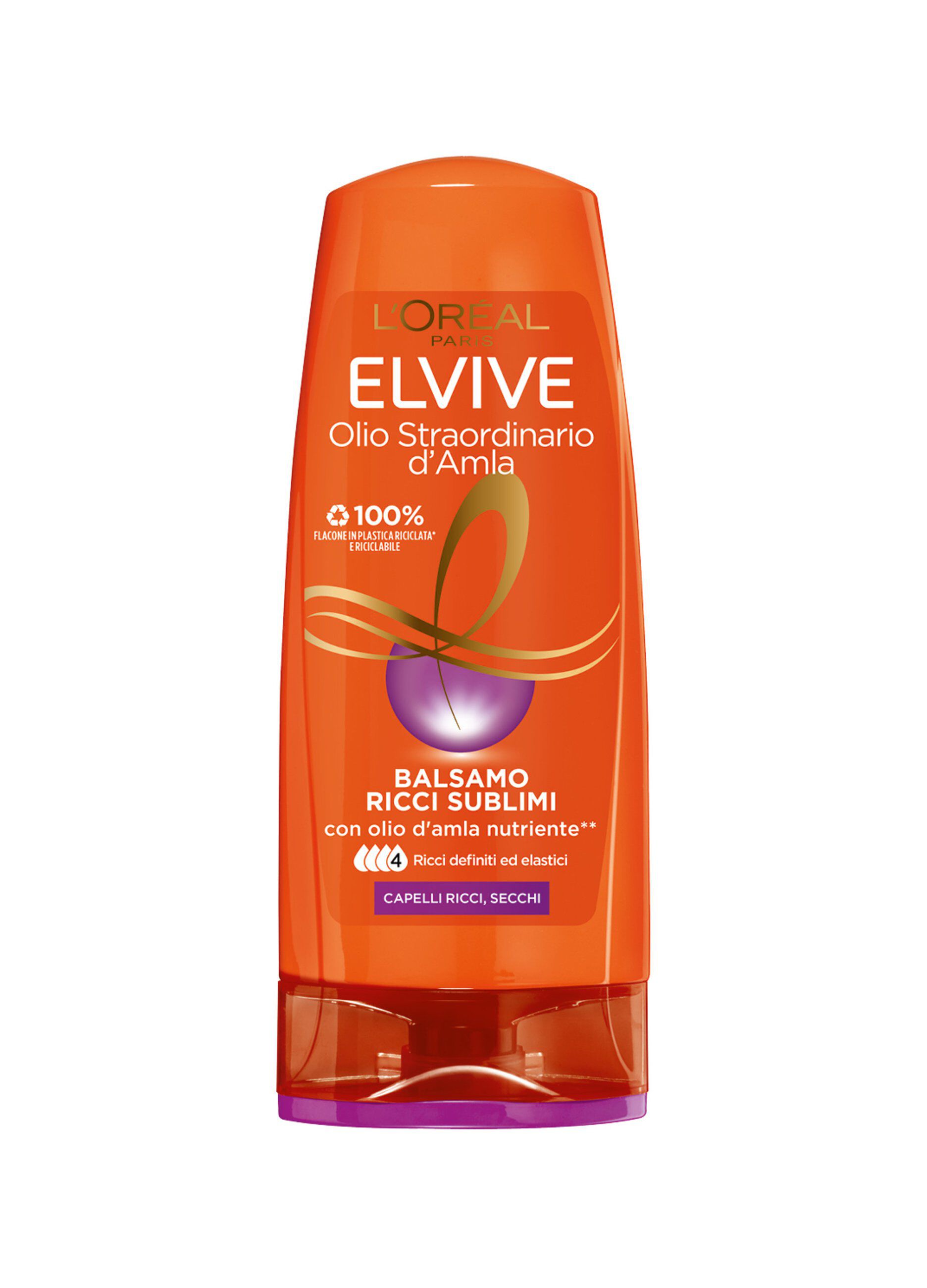 L'Oréal Paris Balsamo Elvive Olio Straordinario Ricci Sublimi, Per Capelli Ricci e Secchi, 200 ml_0