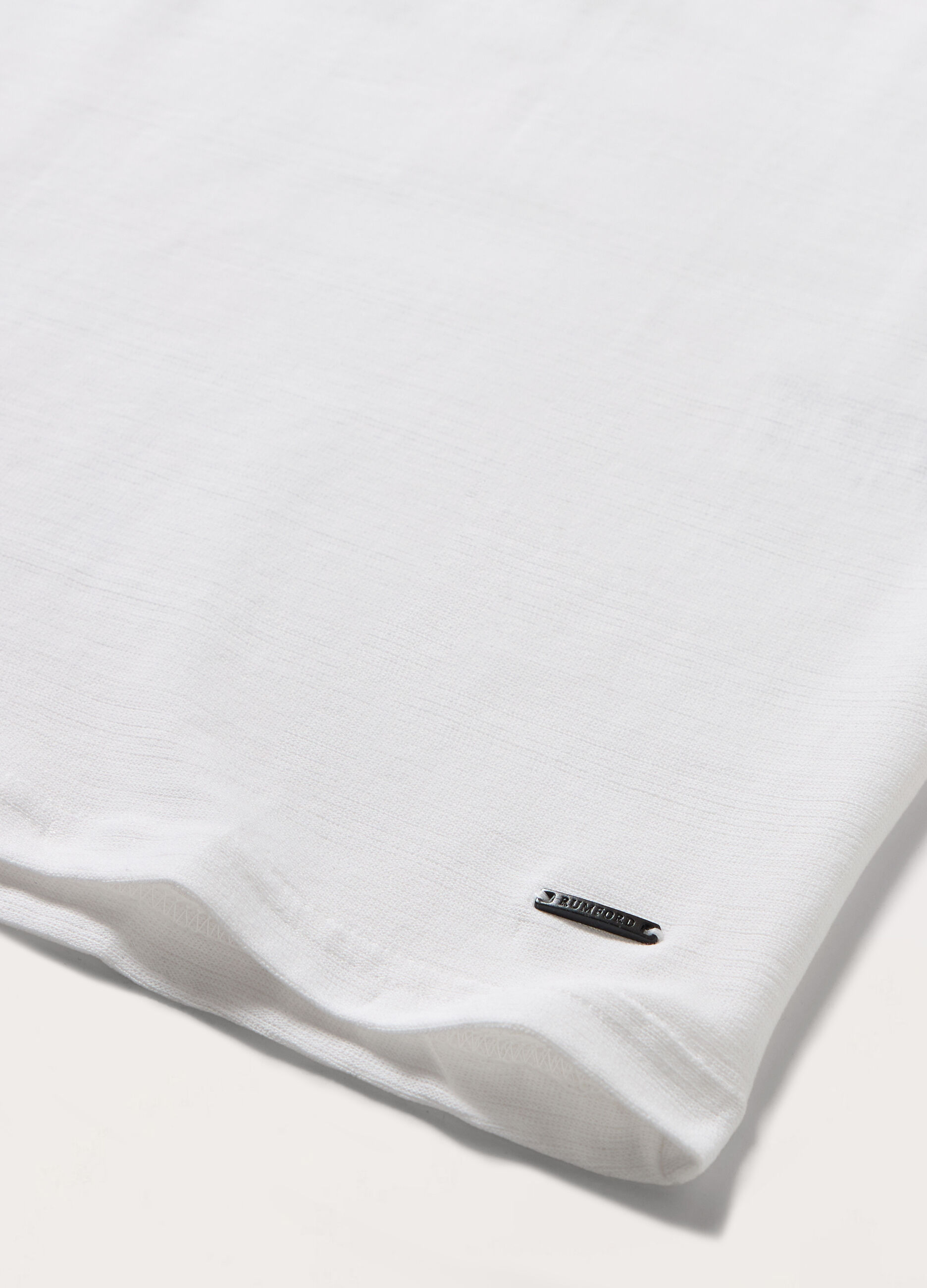 T-shirt in cotone con logo uomo_1