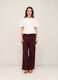 Pantaloni in sangallo di puro cotone donna_0