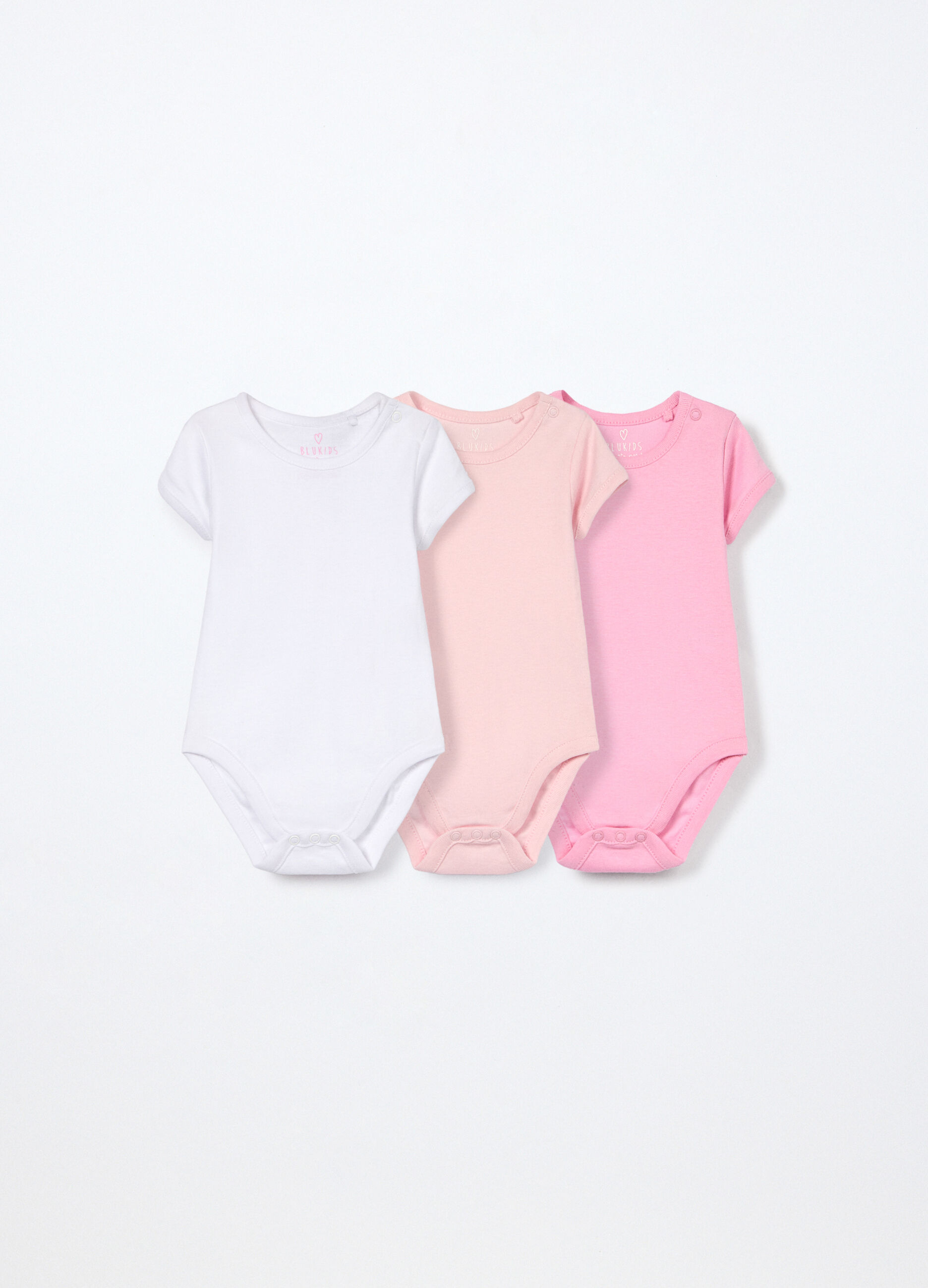 Pack 3 body in puro cotone neonata_0