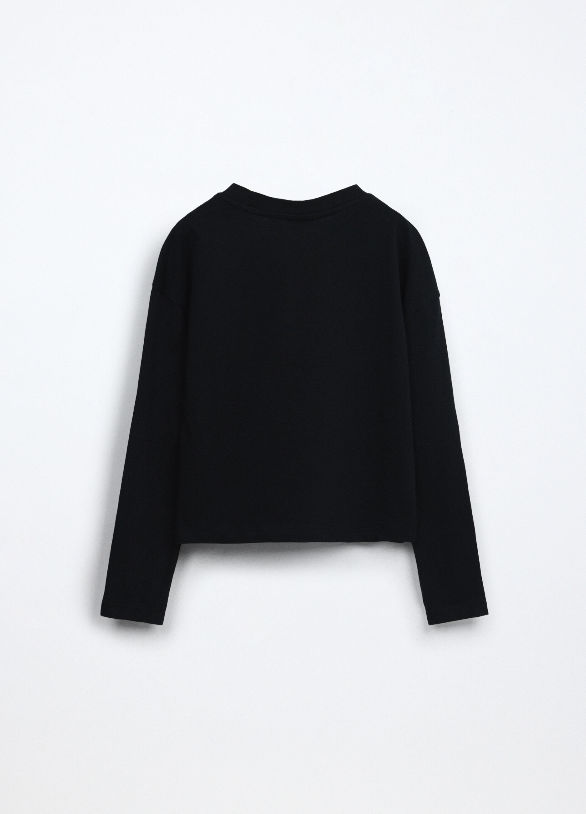 T-shirt in jersey di puro cotone ragazza_1