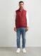 Gilet imbottito con zip uomo_0