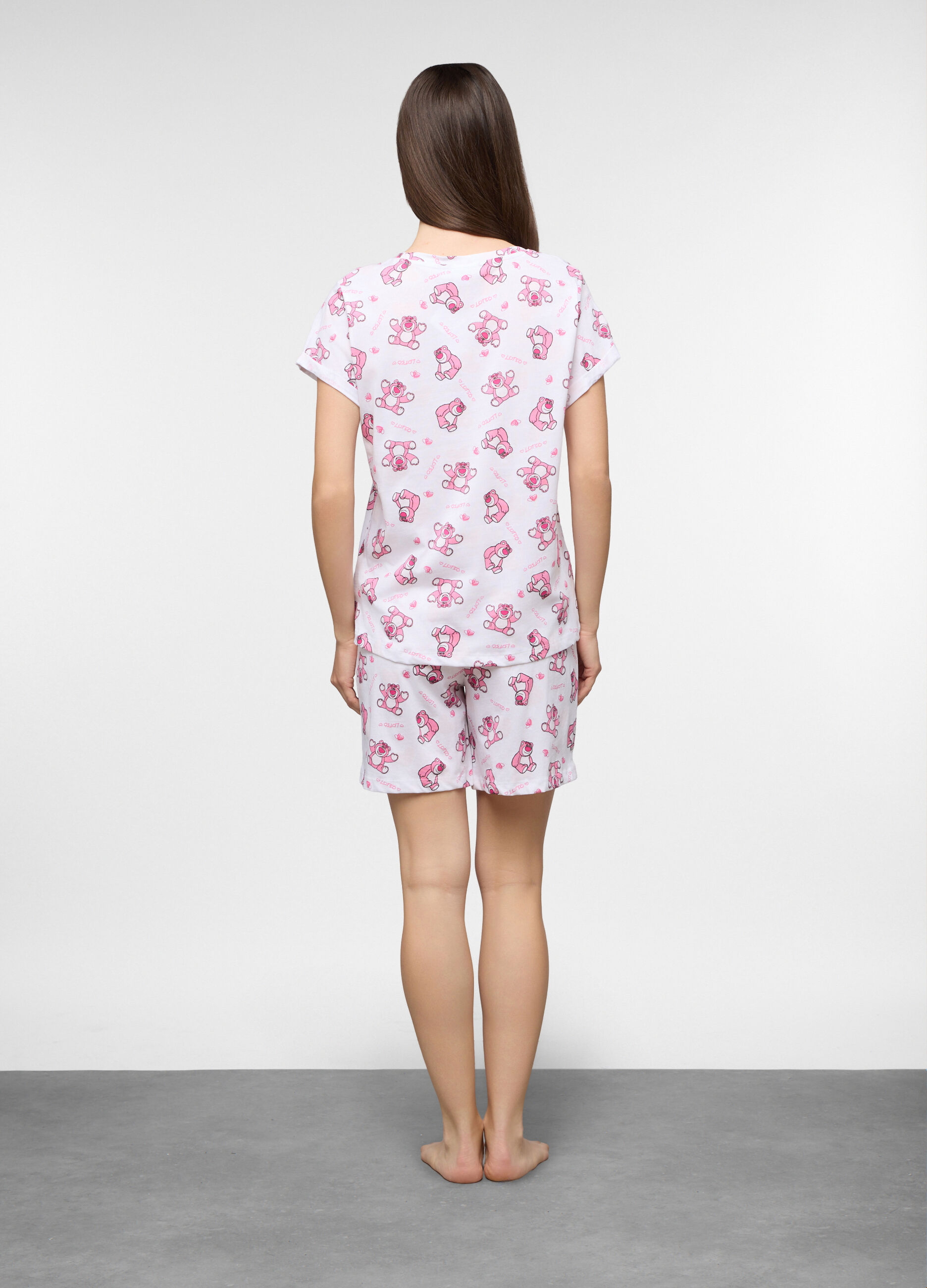 Set pigiama corto Disney in jersey di puro cotone donna_1