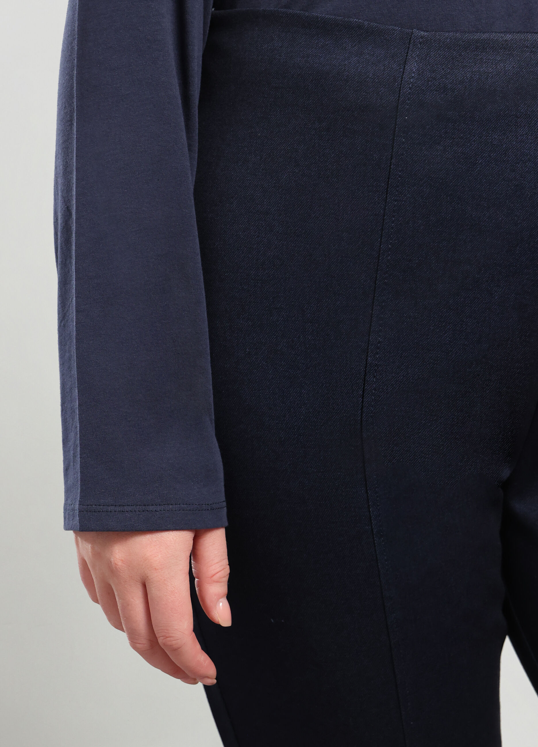 Jeggings in punto Milano donna curvy_2