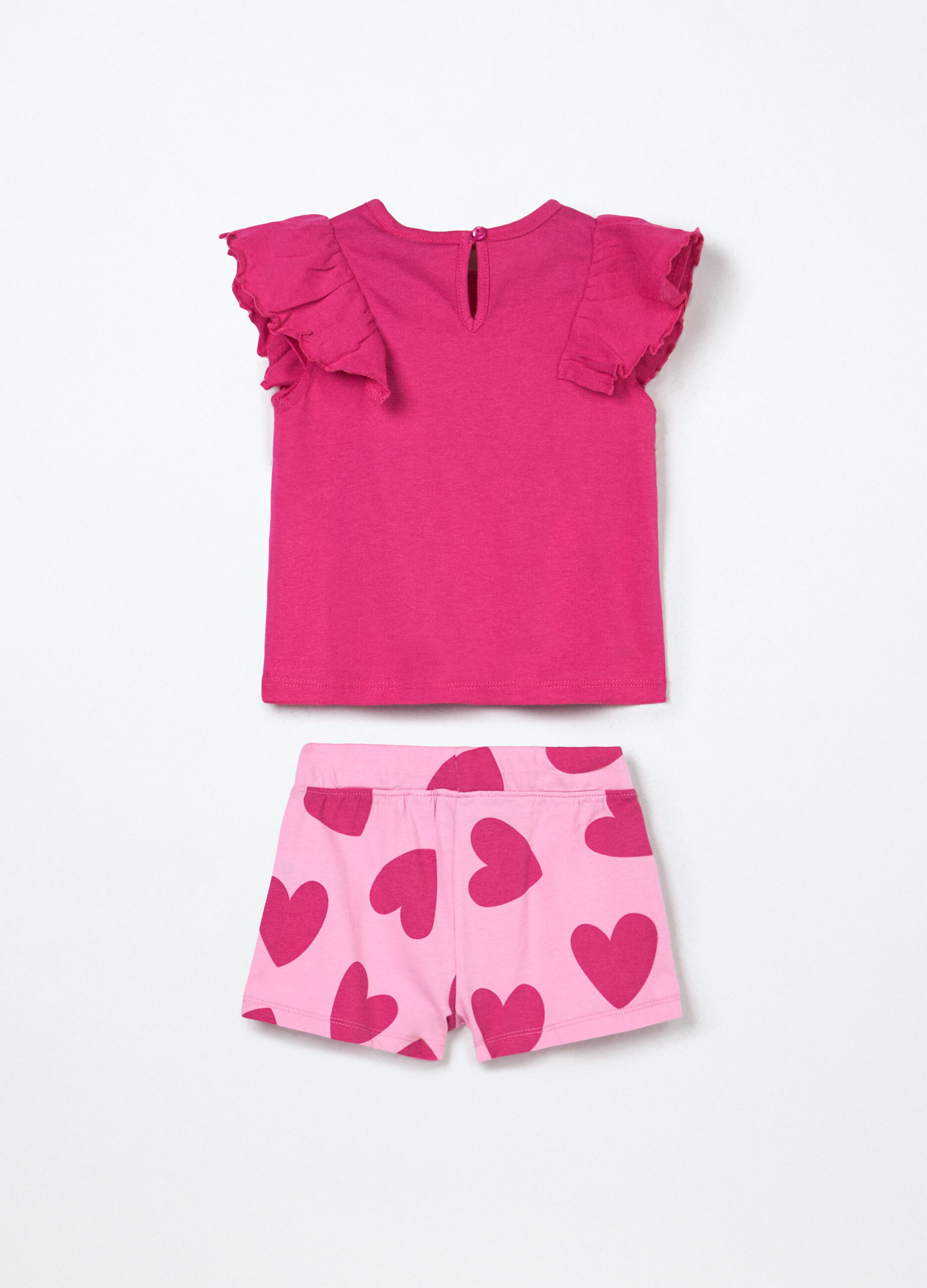 Jogging set in jersey di misto cotone neonata_1