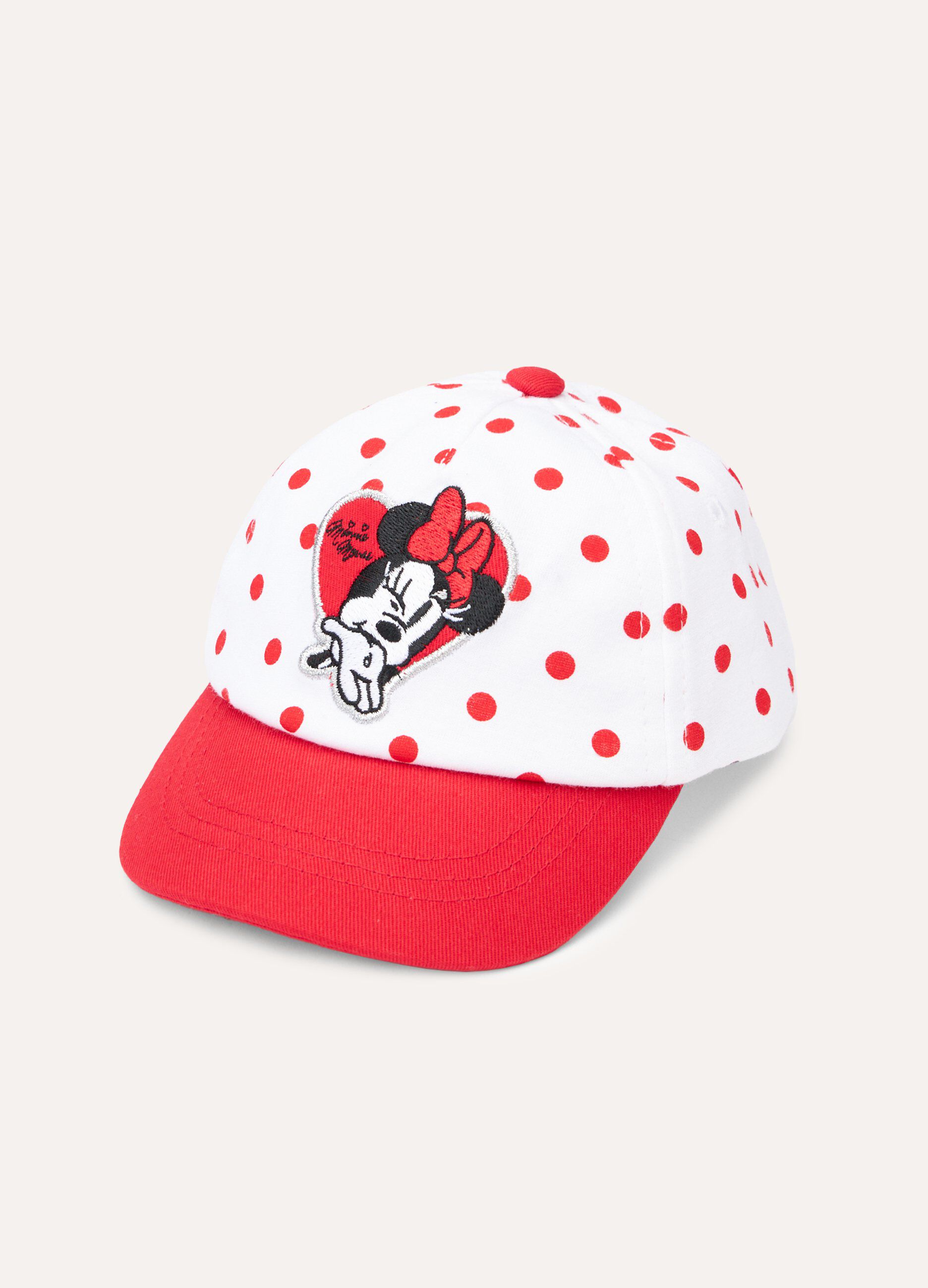 Cappello da baseball in puro cotone neonata_0
