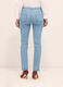 Pantaloni fit straight in denim stretch donna_1