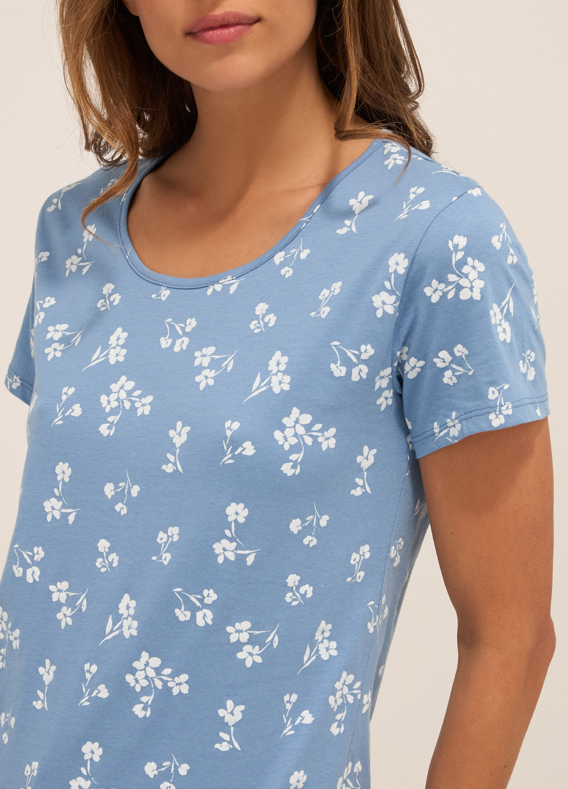T-shirt in puro cotone donna_2
