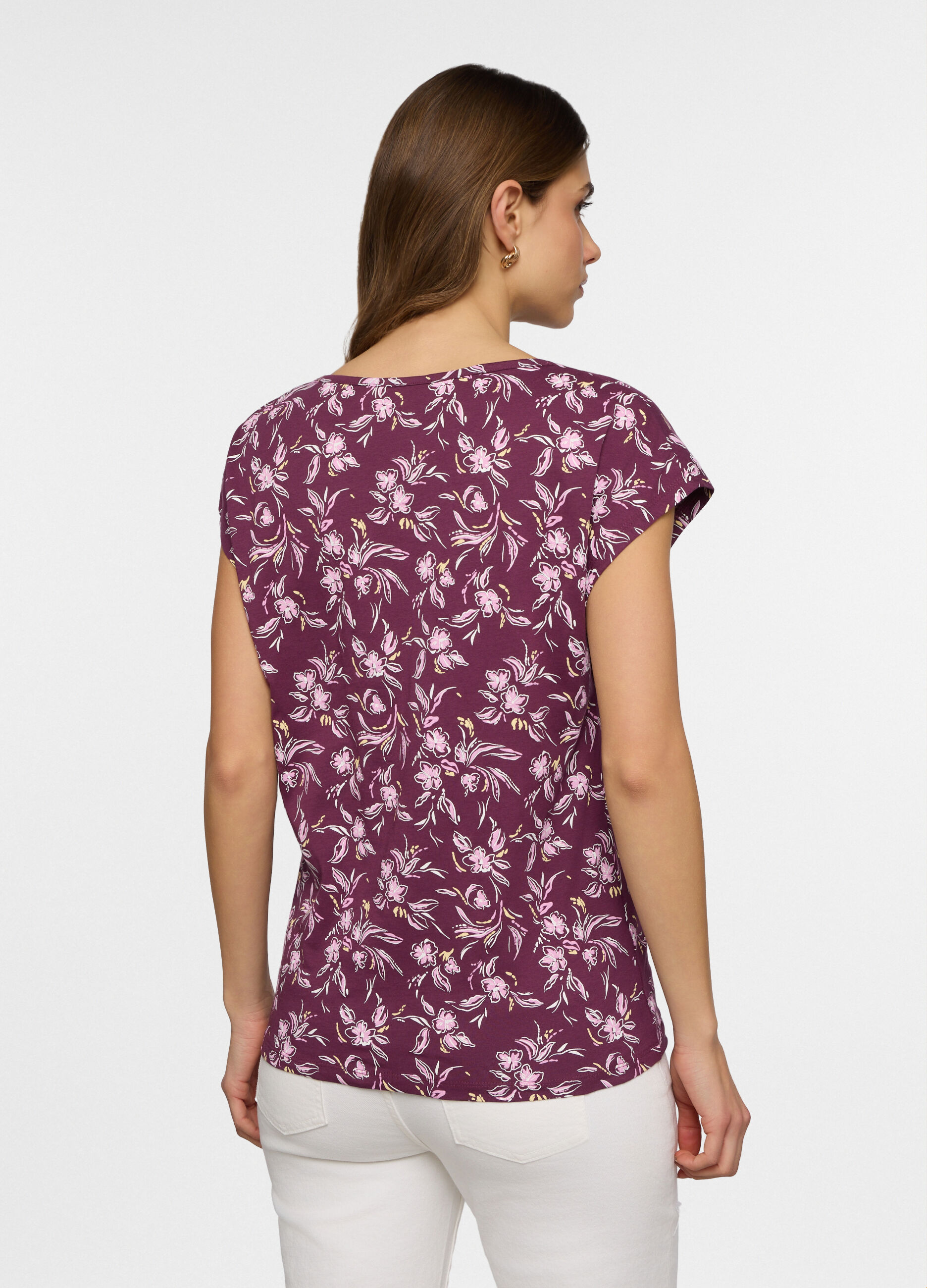 T-shirt girocollo donna_2