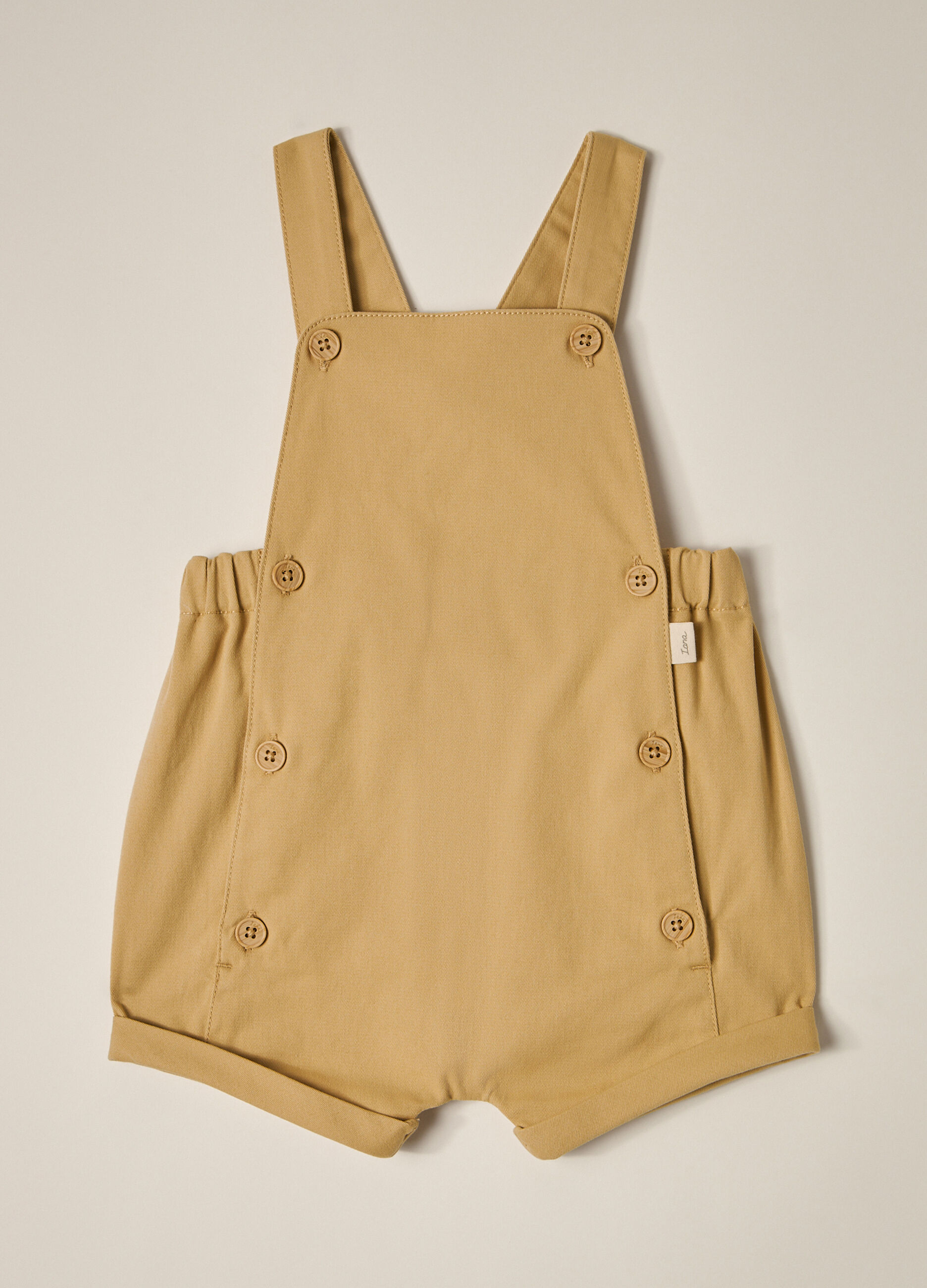 Salopette in twill di cotone stretch IANA neonato_1