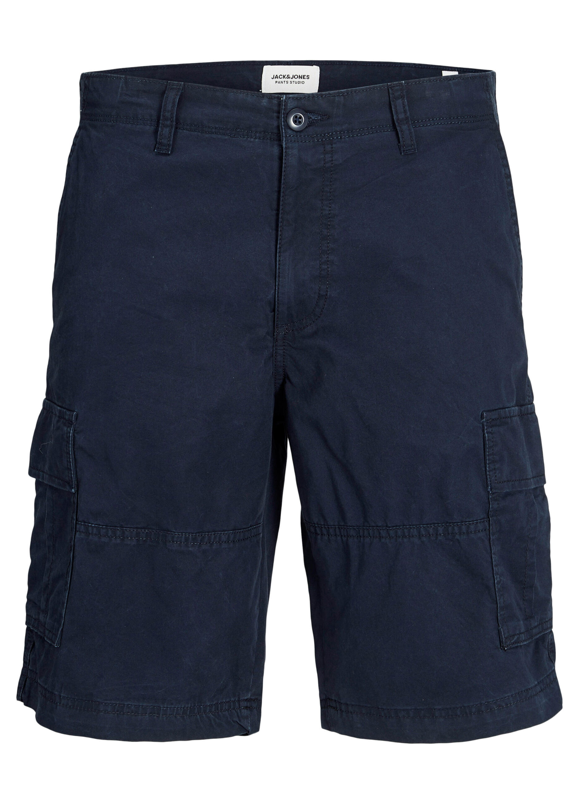 Bermuda cargo in tela di cotone uomo_0