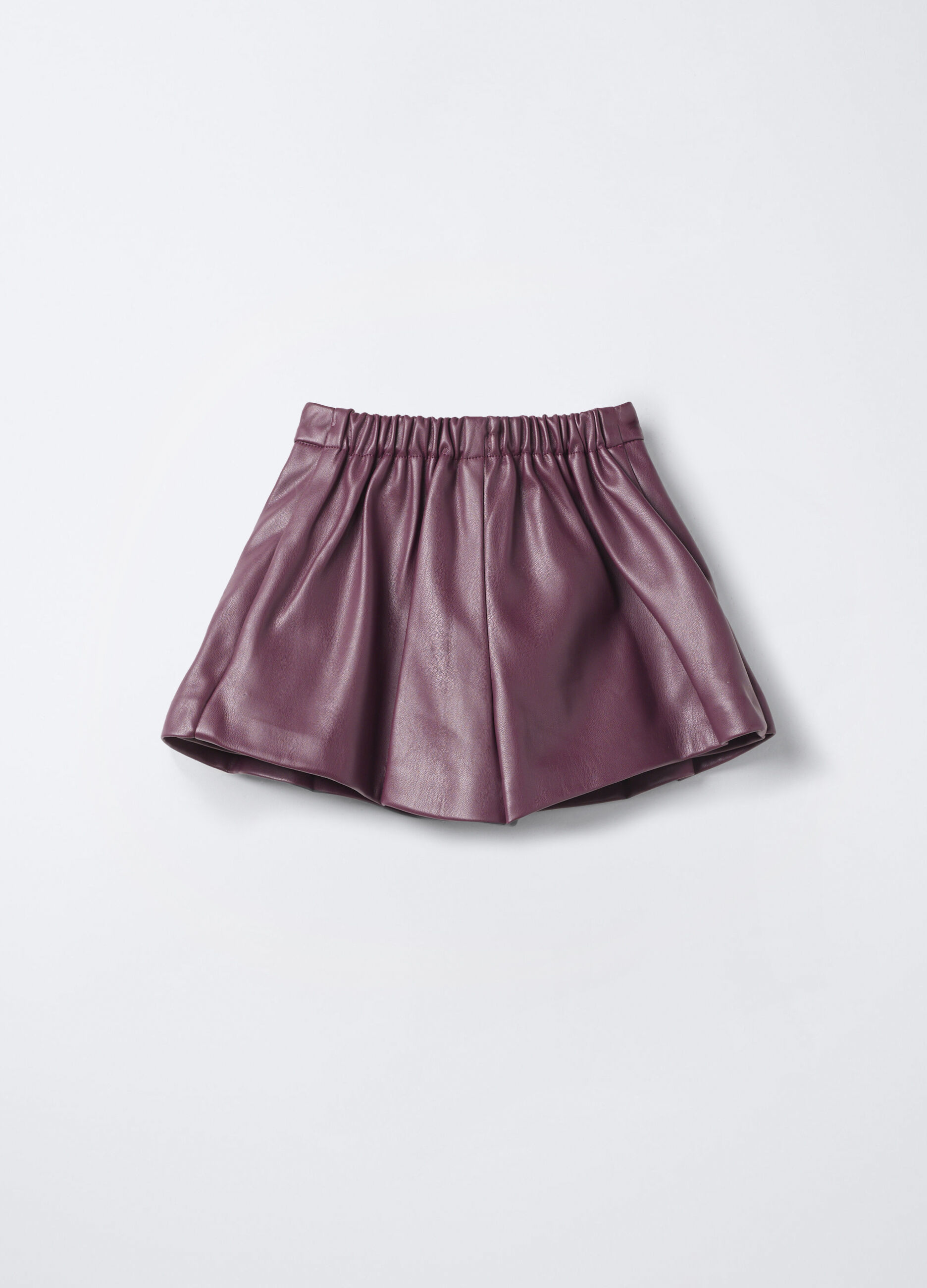Gonna pantalone in eco pelle bimba_1